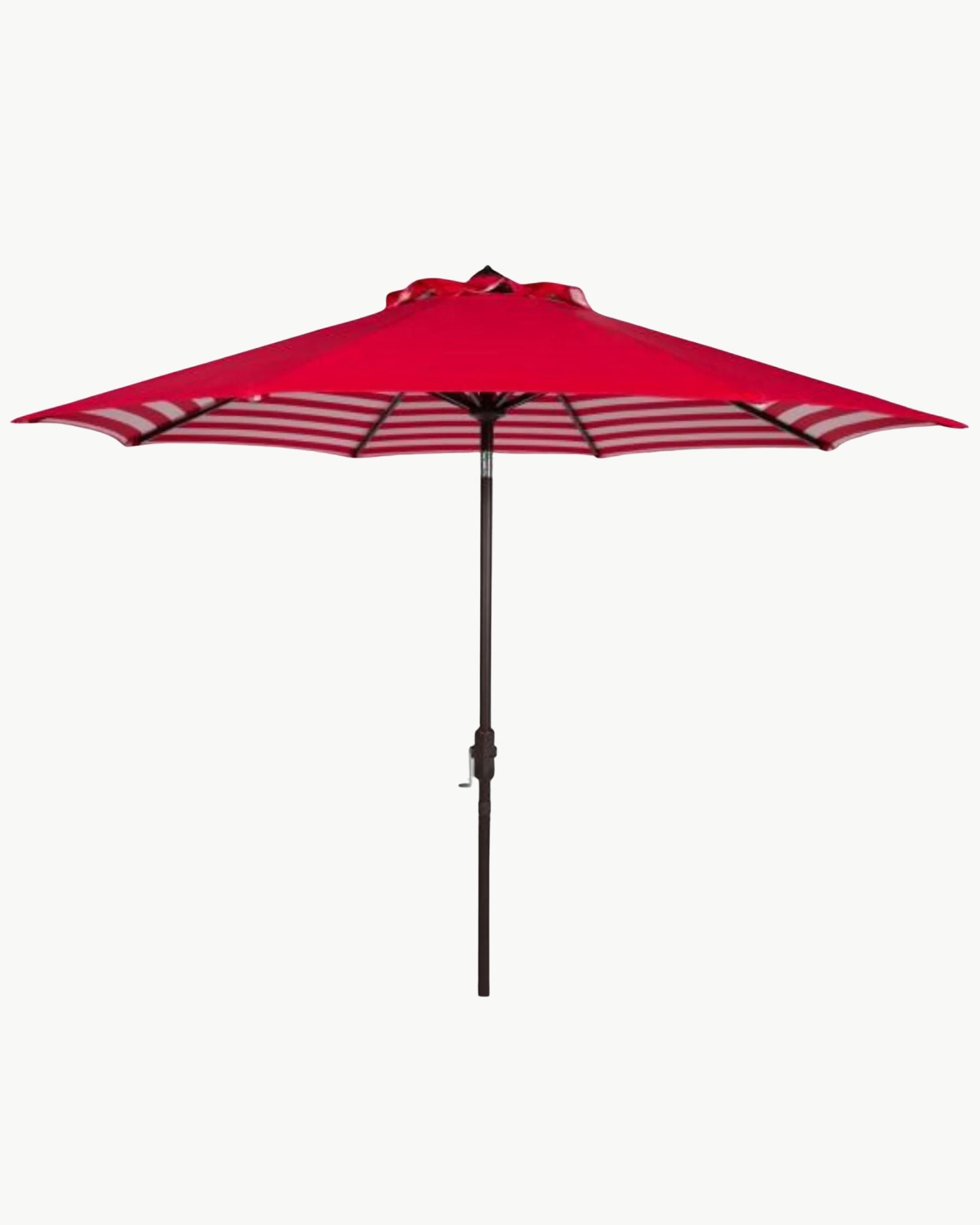 free standing red patio umbrella Athens Umbrella in Red