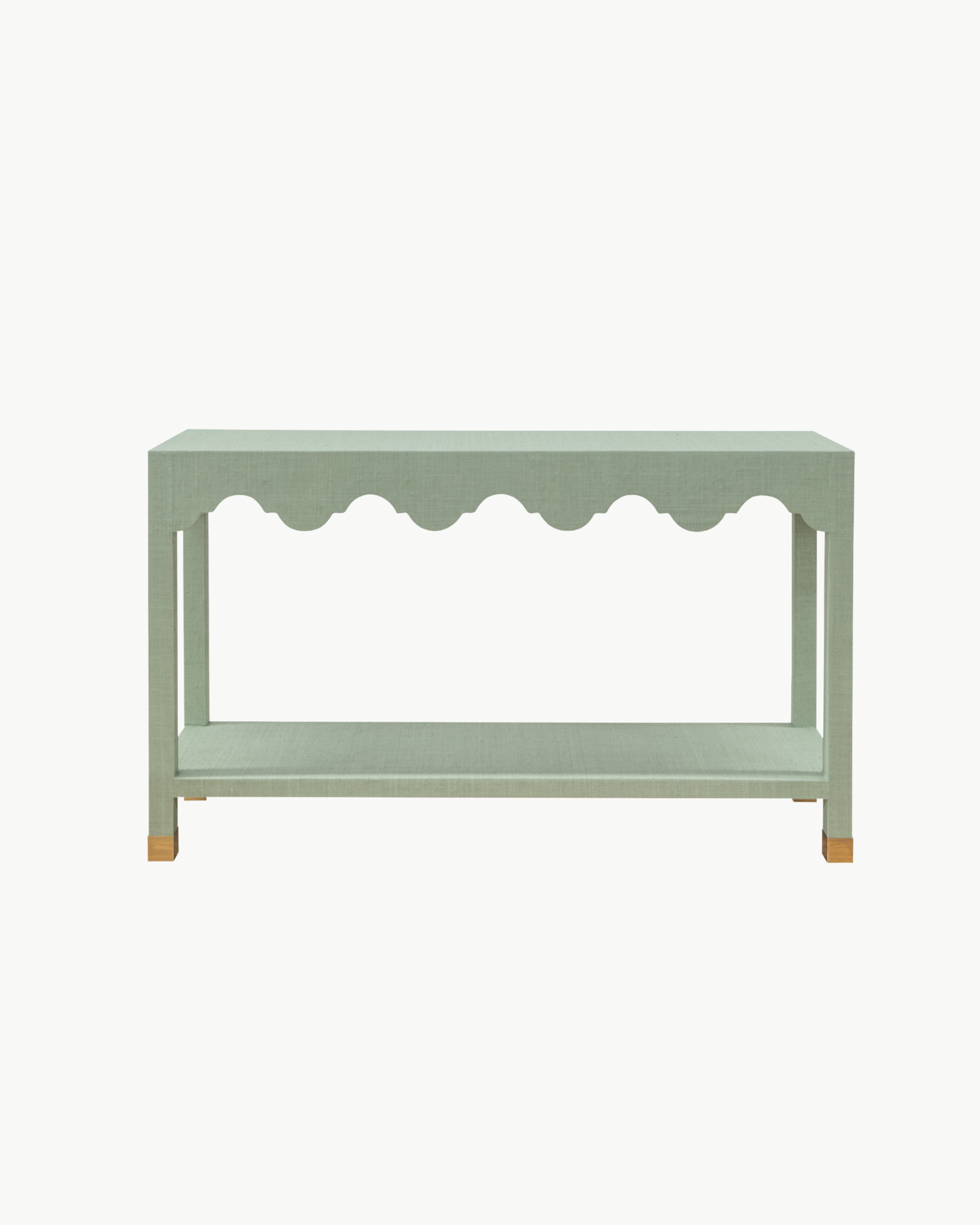 Cashiers Two-Tier Grasscloth Console – Society Social