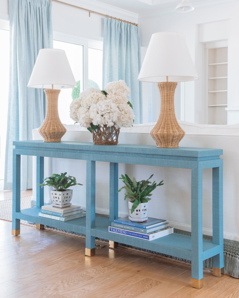 Ming II Grasscloth Console – Society Social