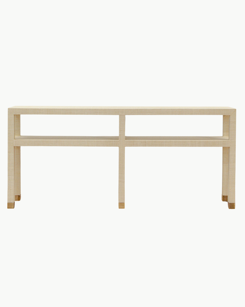 Newport Grasscloth Console – Society Social