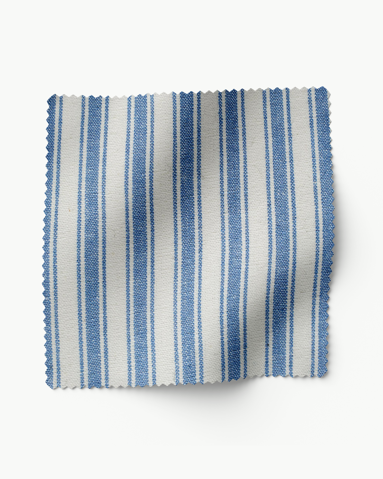 Performance Ticking Stripe Chambray - Fabric by the Yard – Society