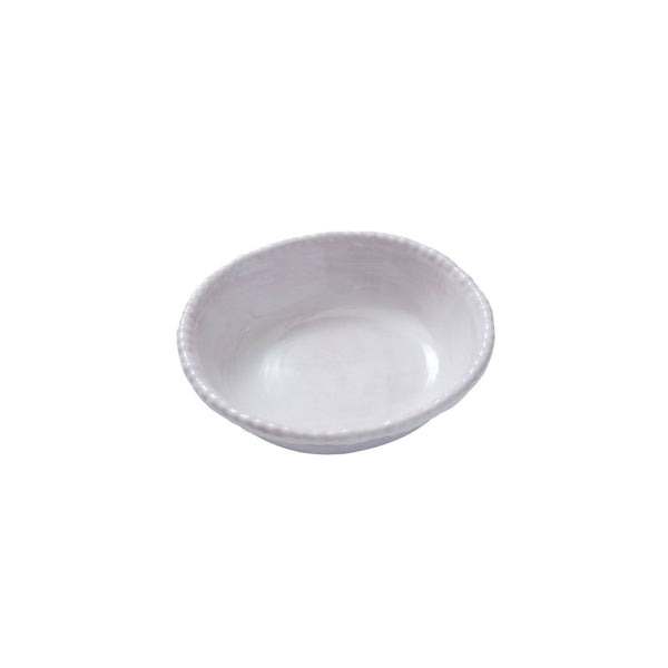 Glazed Beaded Soup Bowl Individual Society Social