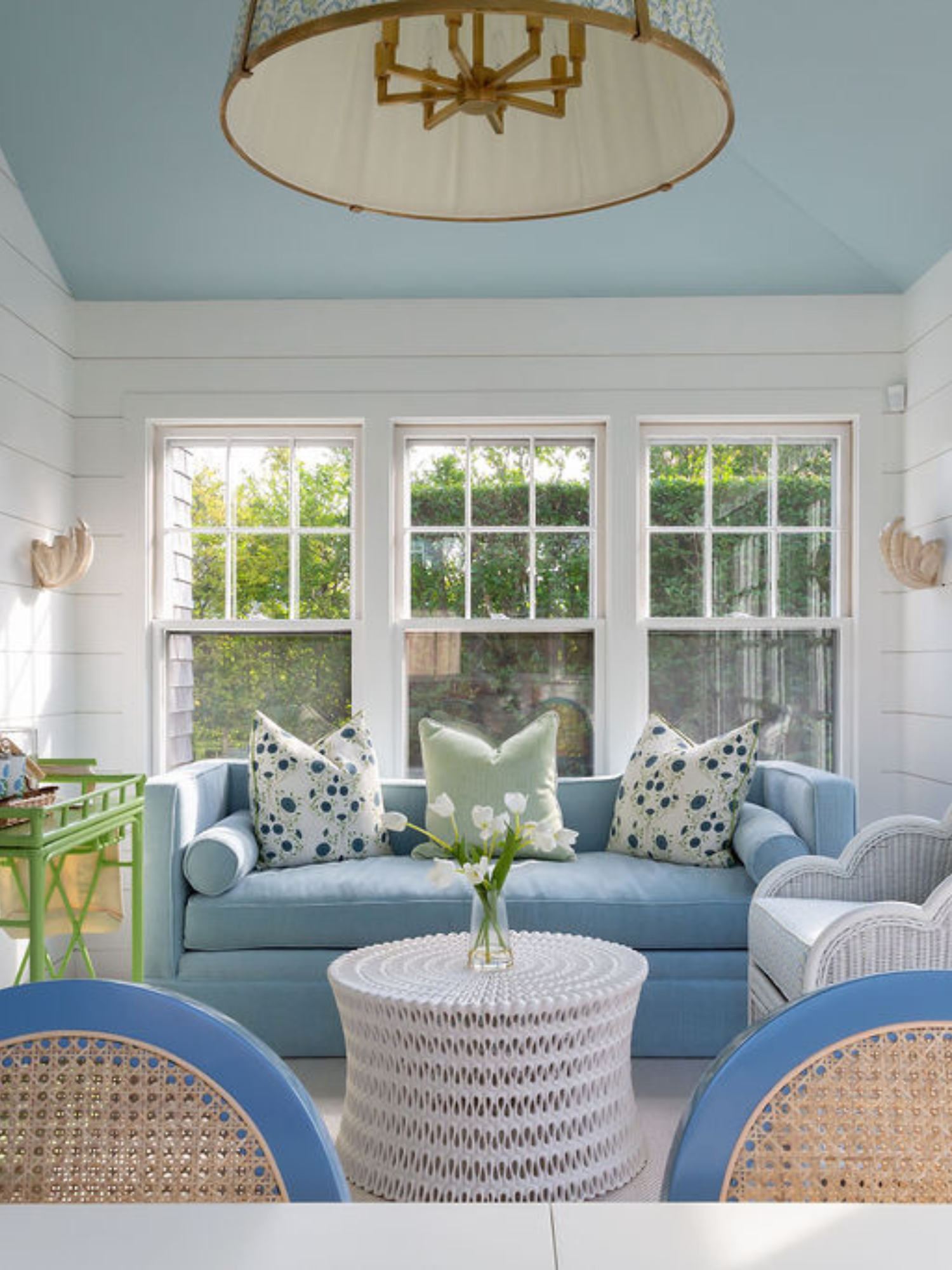 A Breezy Sconset Sunroom with Melanie Gowen