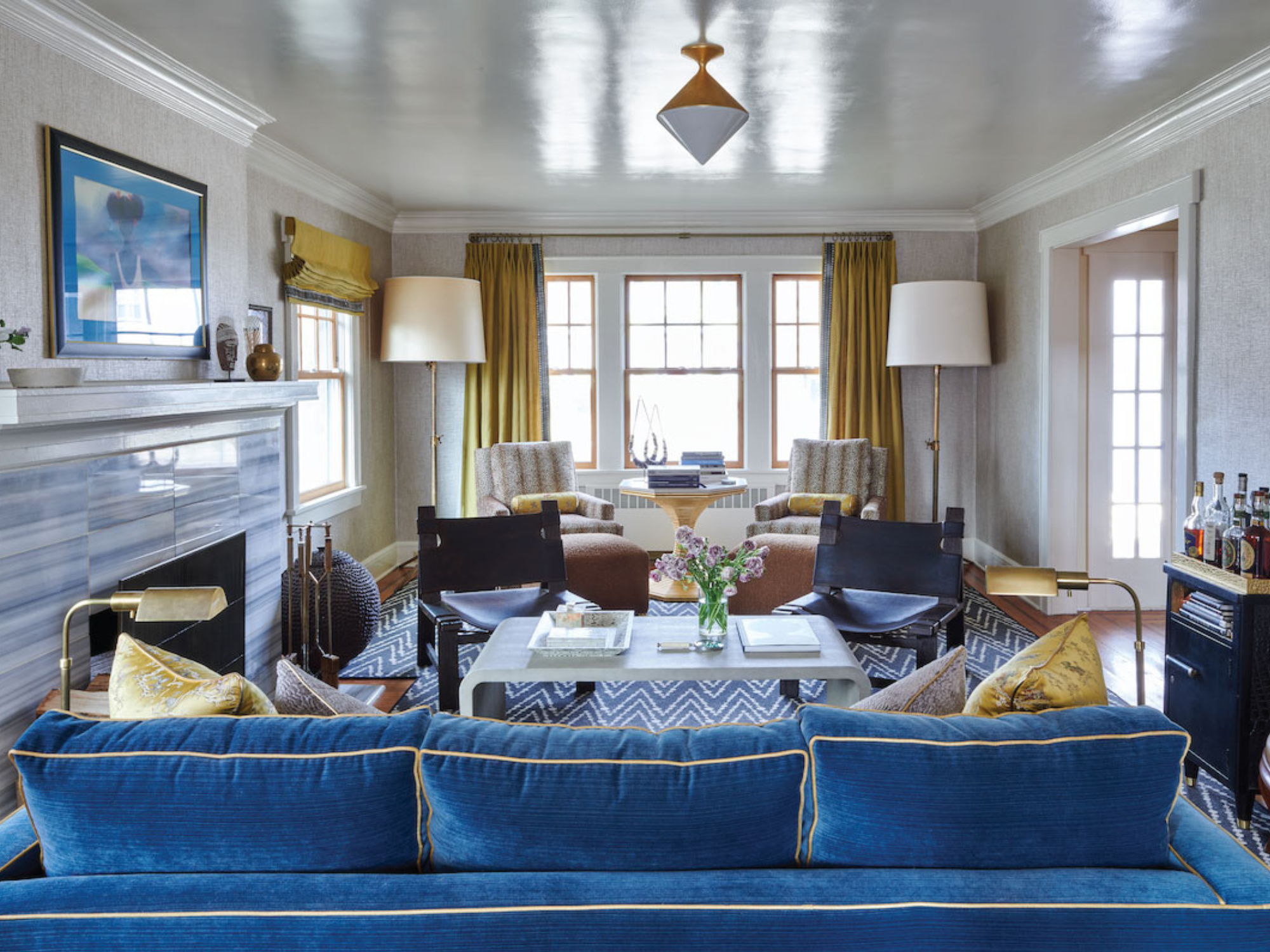 A Colorful Colonial With Gail Davis Designs