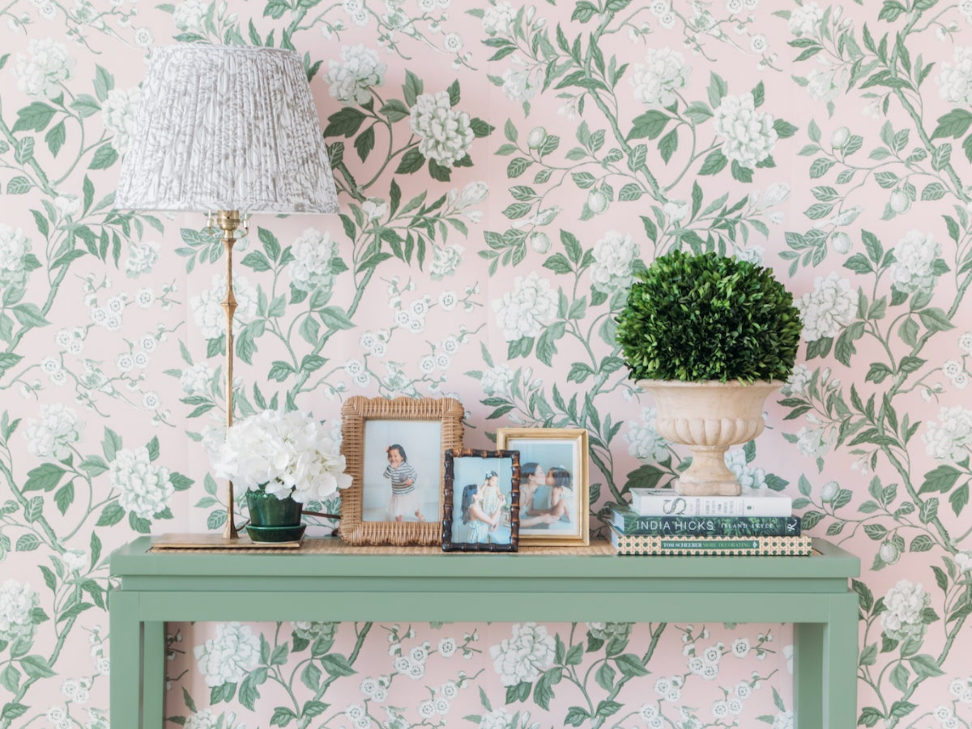 Layer It On. 5 Steps to a Feminine & Functional Console