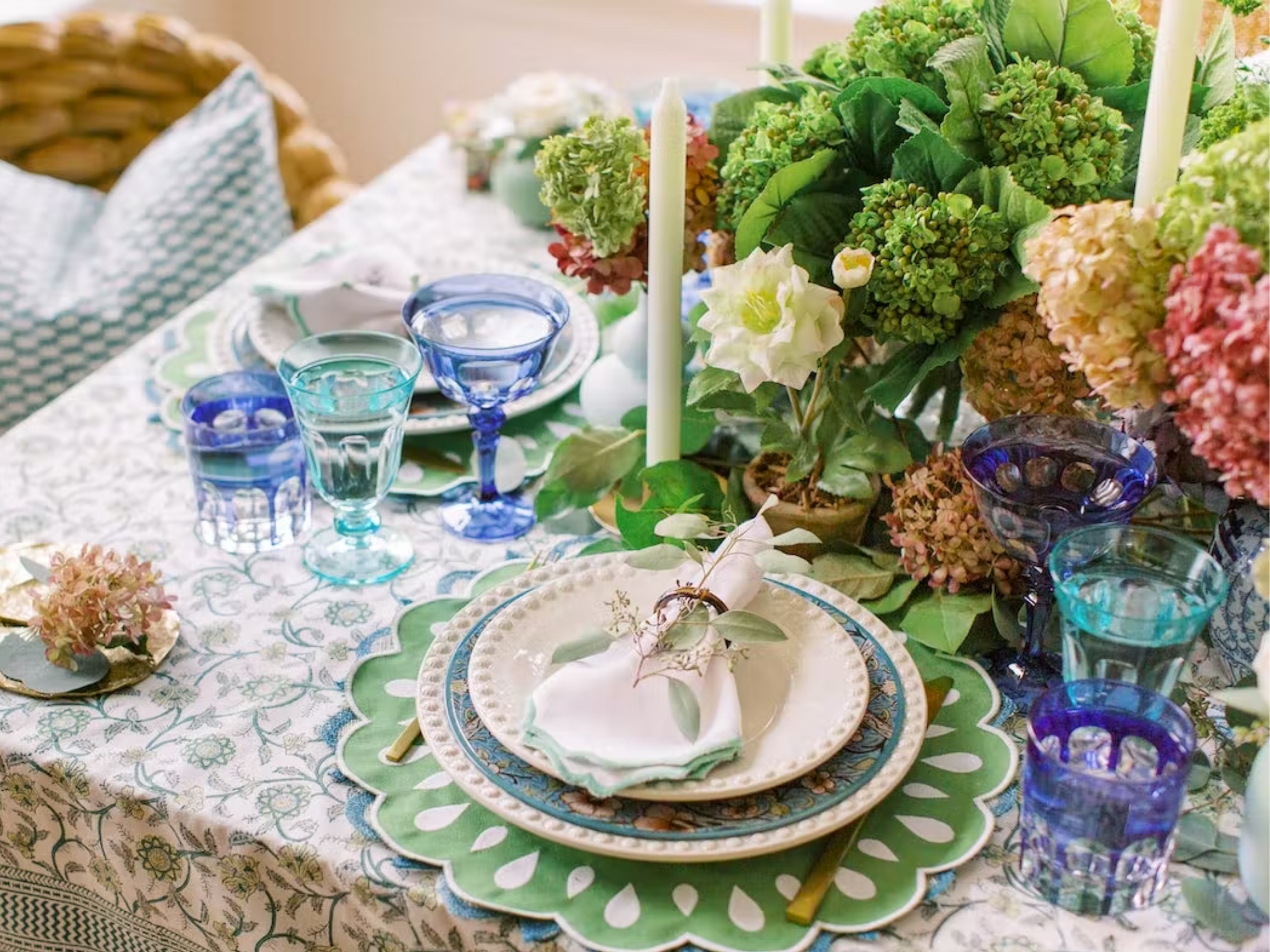 A Jewel Toned Tablescape