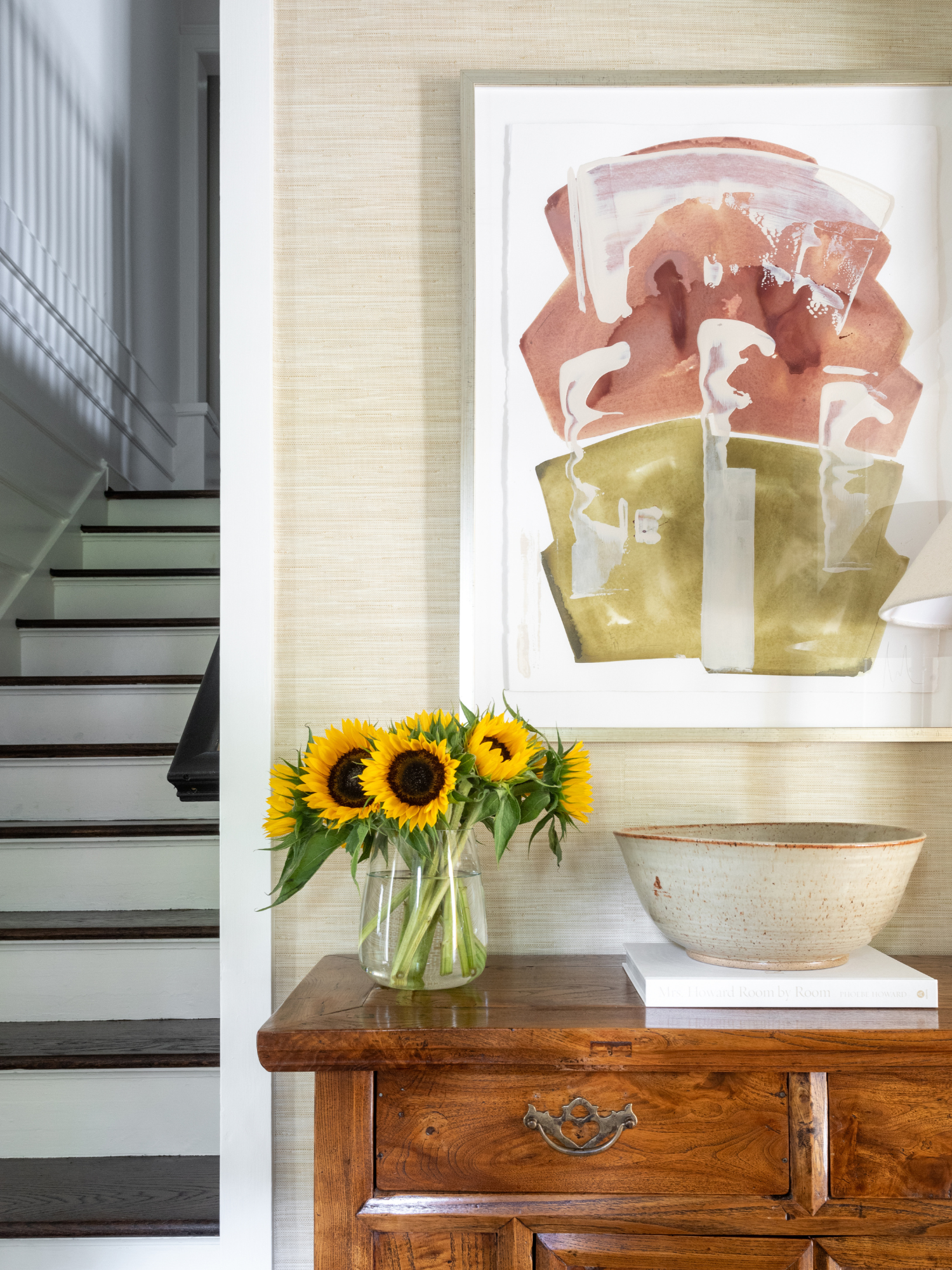 This Faux Grasscloth Wallpaper is Designer-Approved