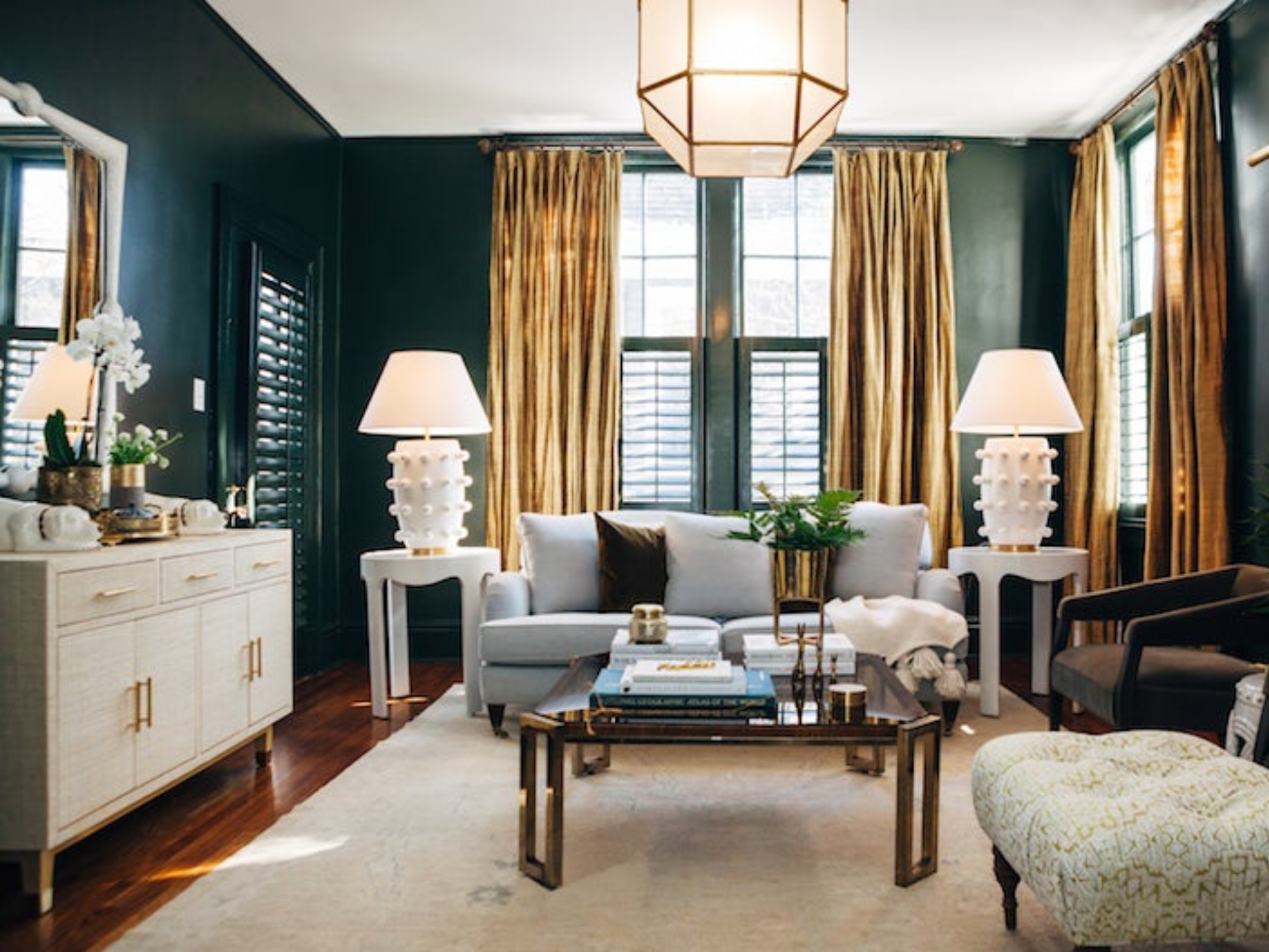 A Peek Into Designer Meredith's Elegant Living Room Refresh Featuring our Carmen Credenza!