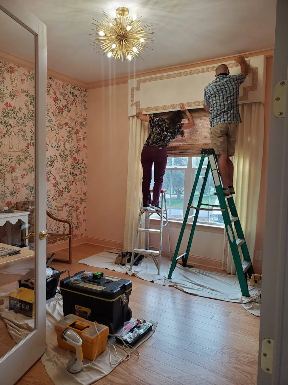 Before & After: Step Inside Roxy's Home Office Transformation