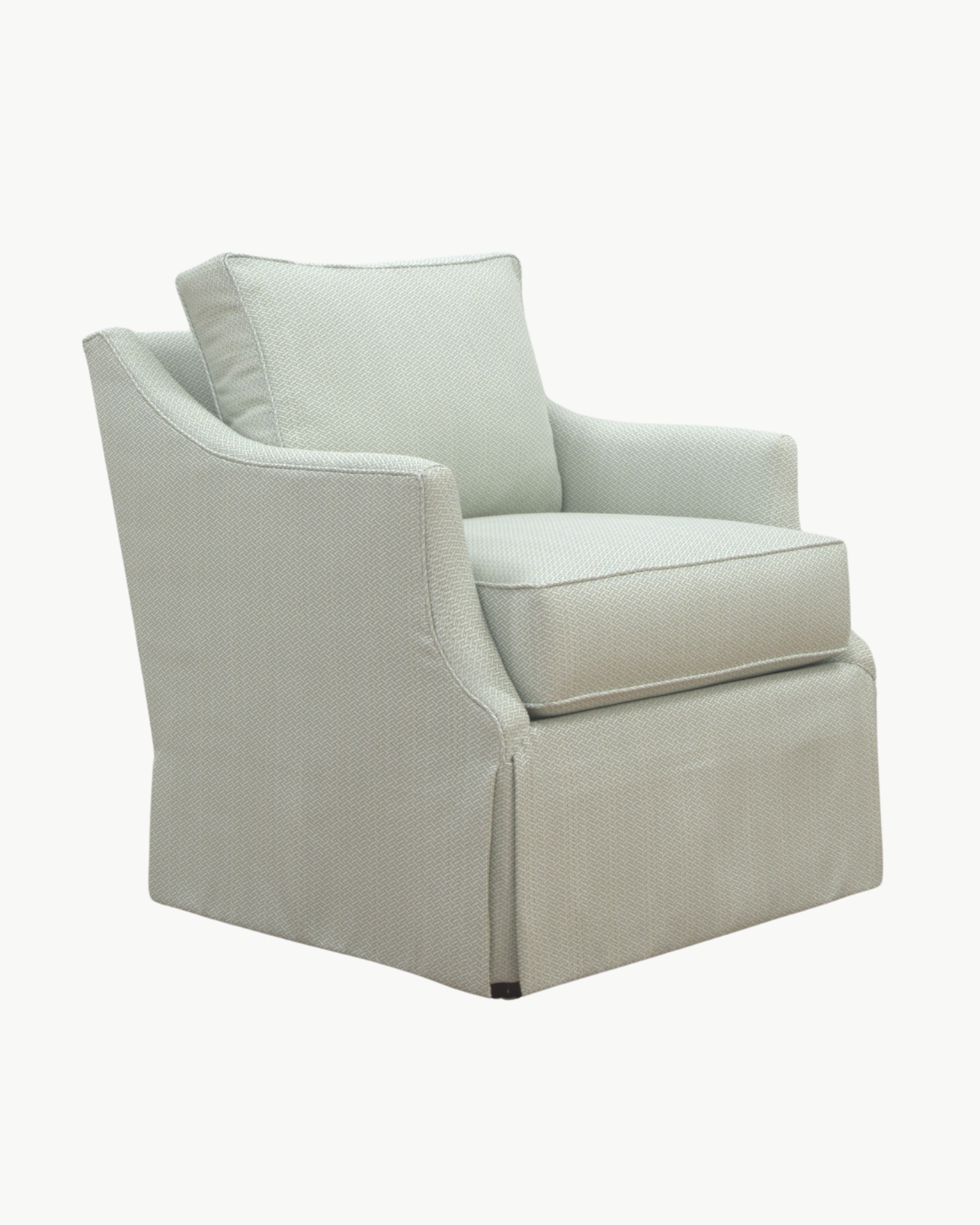 Performance Herringbone Willow Green - Sunbrella® - Fabric by the Yard