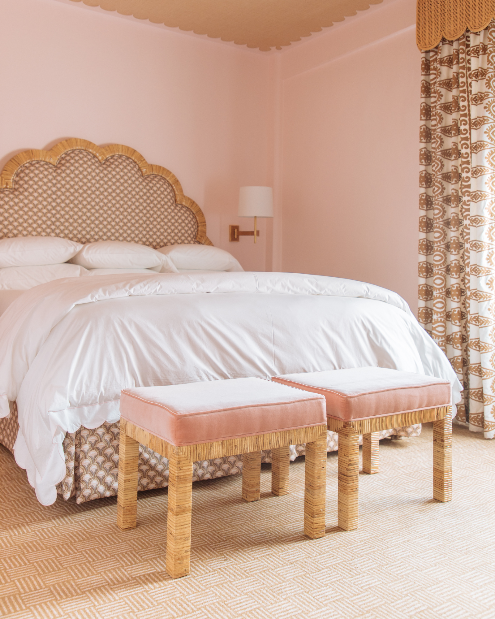 Palmer's Stool - Rattan