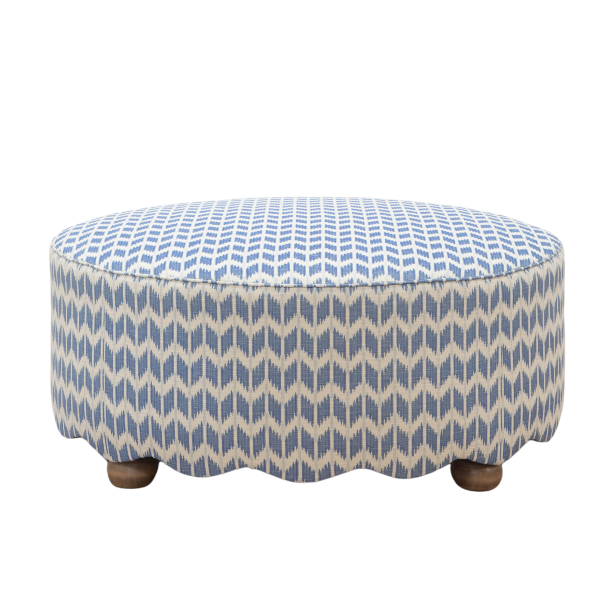 Lorient Weave in Delft - Fabric by the Yard