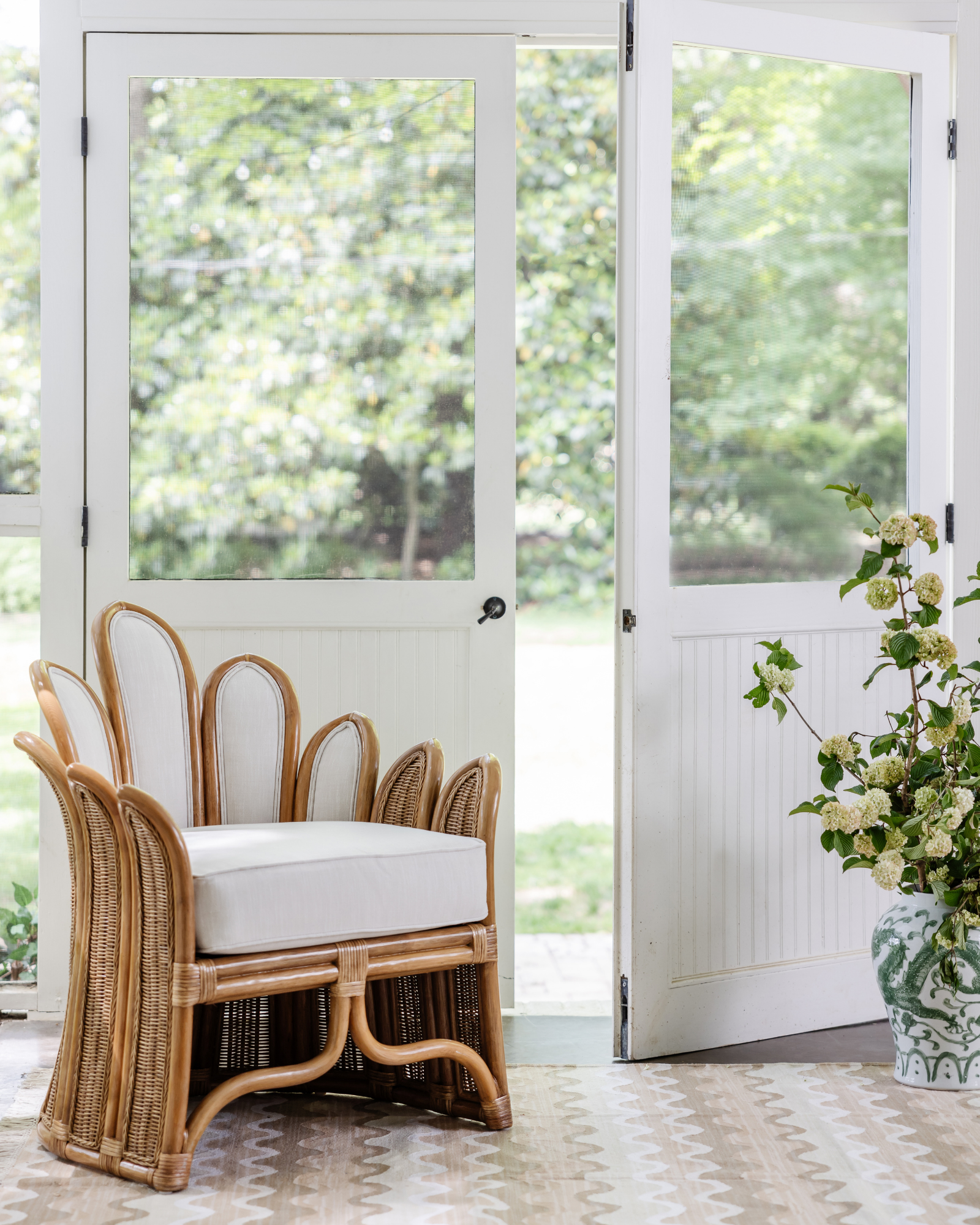 Two-Martini Petal Chair