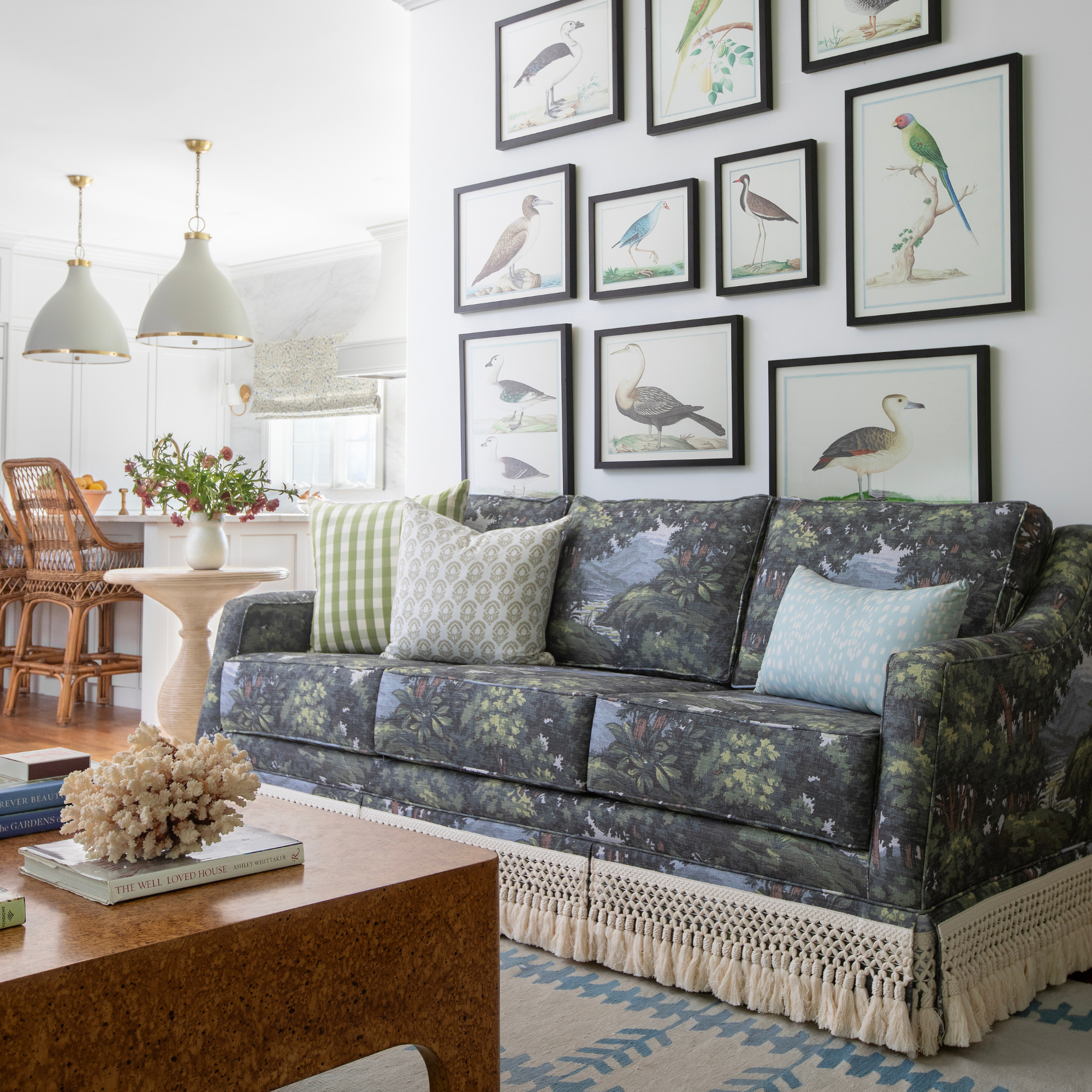 Elizabeth Tassel Sofa