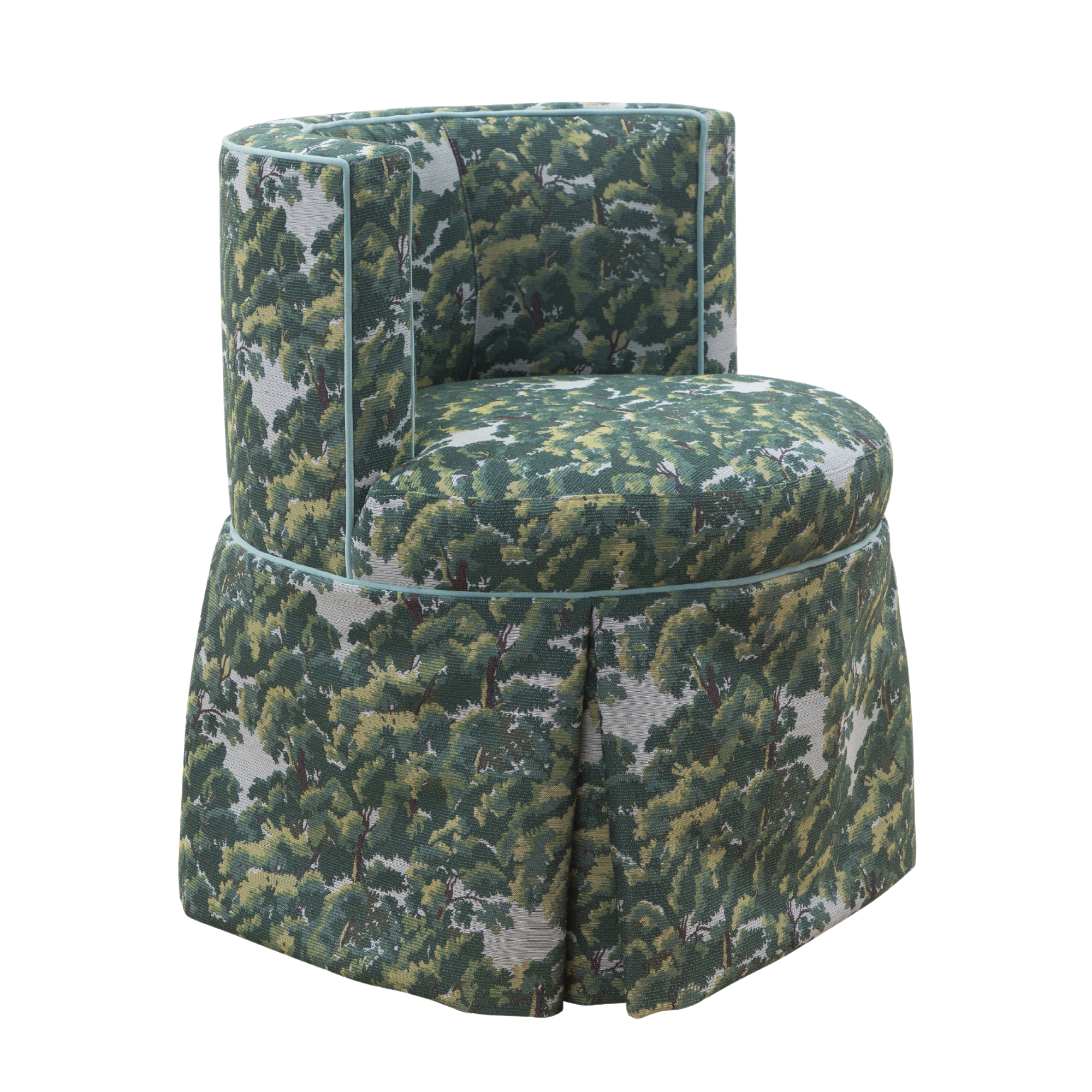 Bundle: 4 Queen Barrel Back Lounge Chair - Small