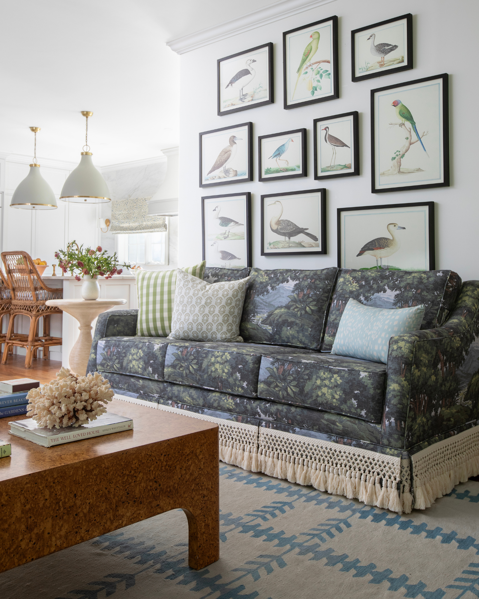 Mist Les Touches Reverse Lumbar Pillow