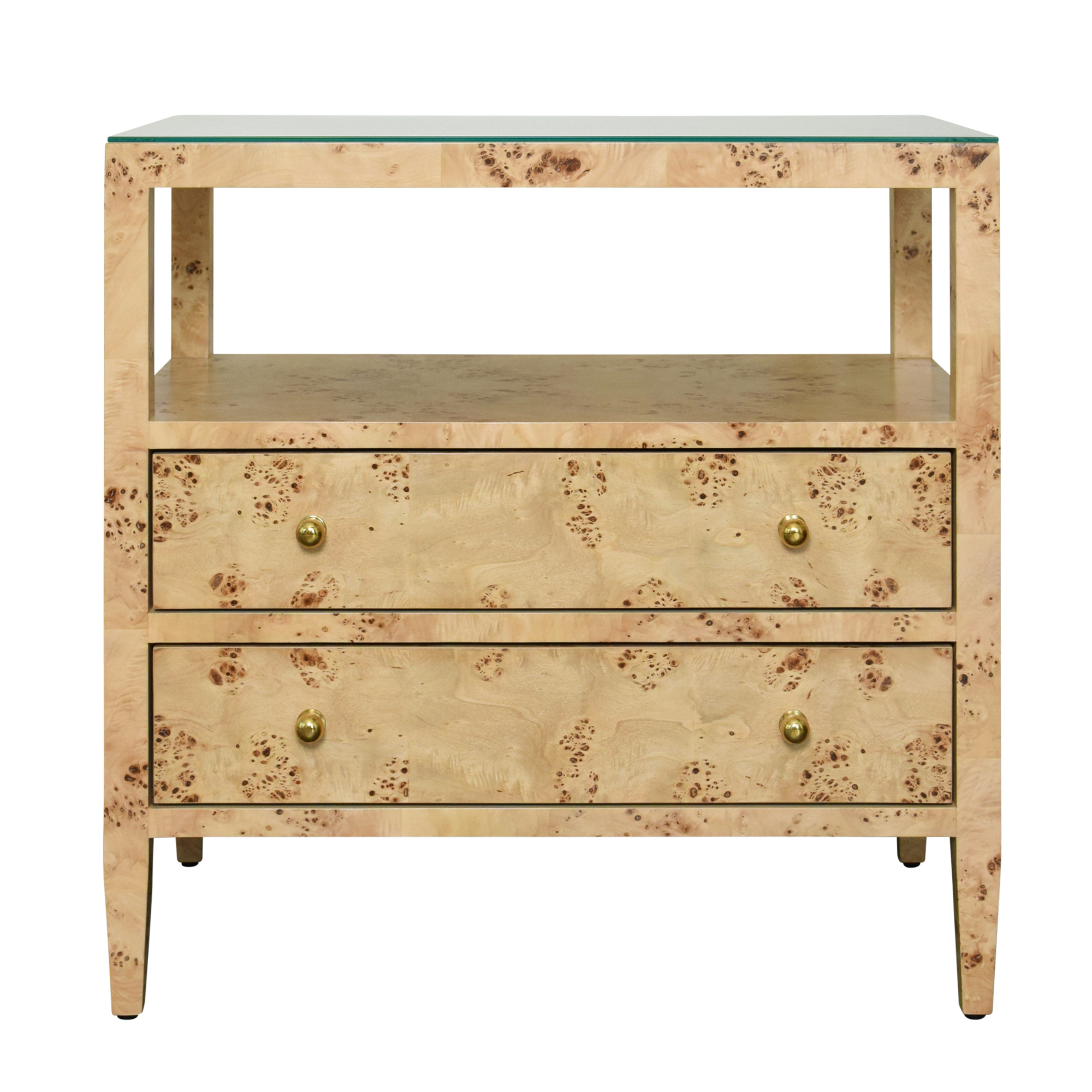 Cape Burlwood Side Table - Large