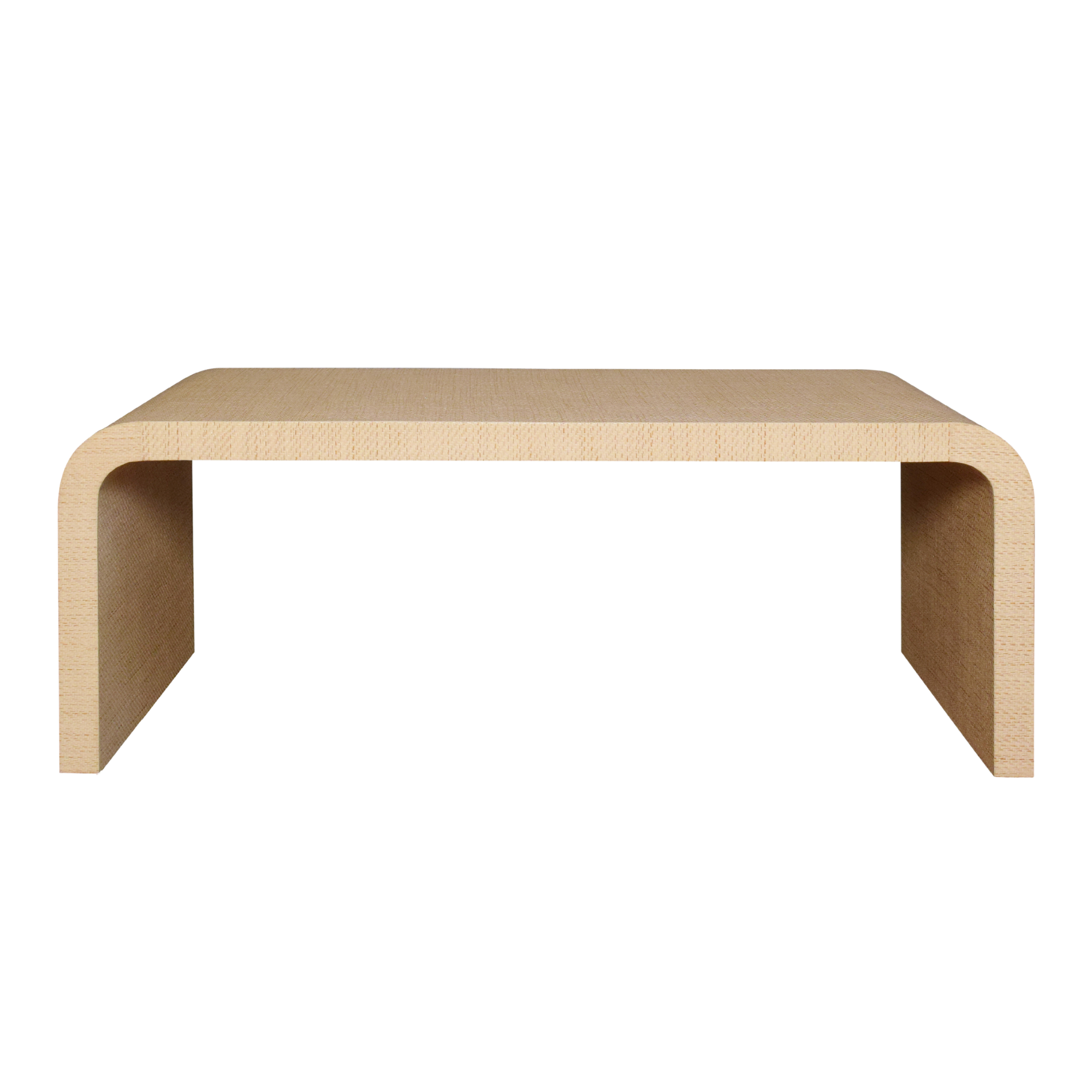 Piper Grasscloth Coffee Table