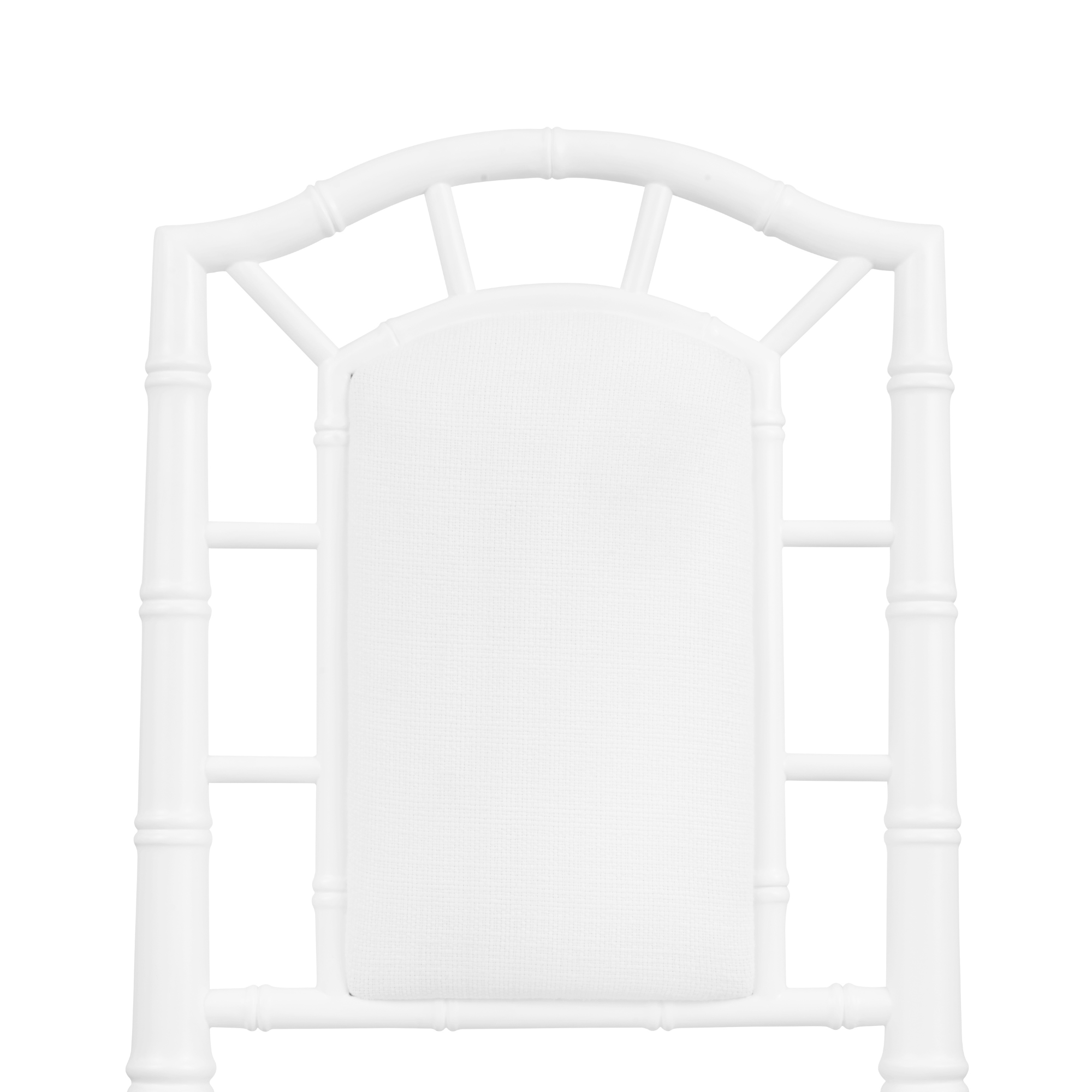 Delia White Side Chair