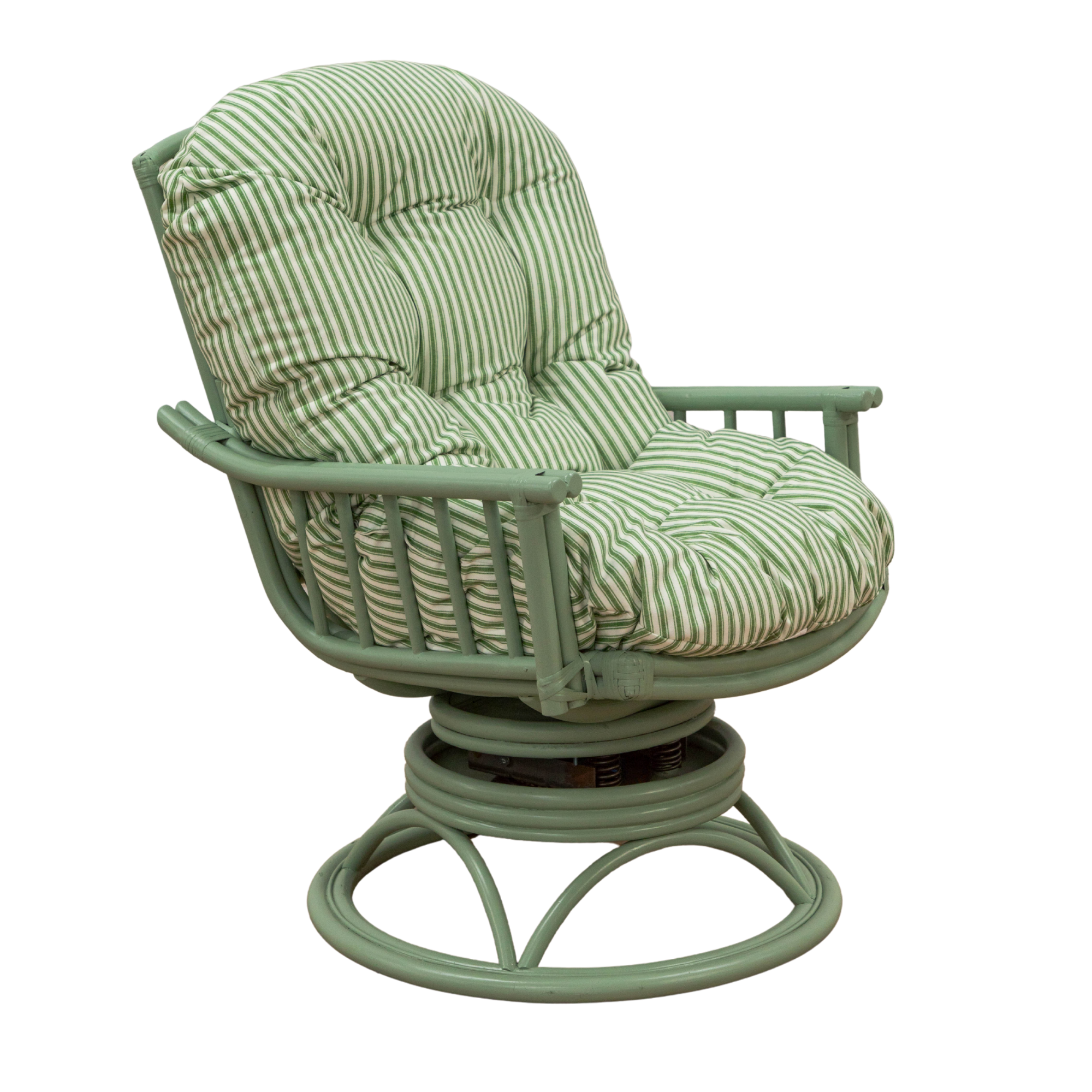 Knight Retro Rattan Rocker - Custom Color