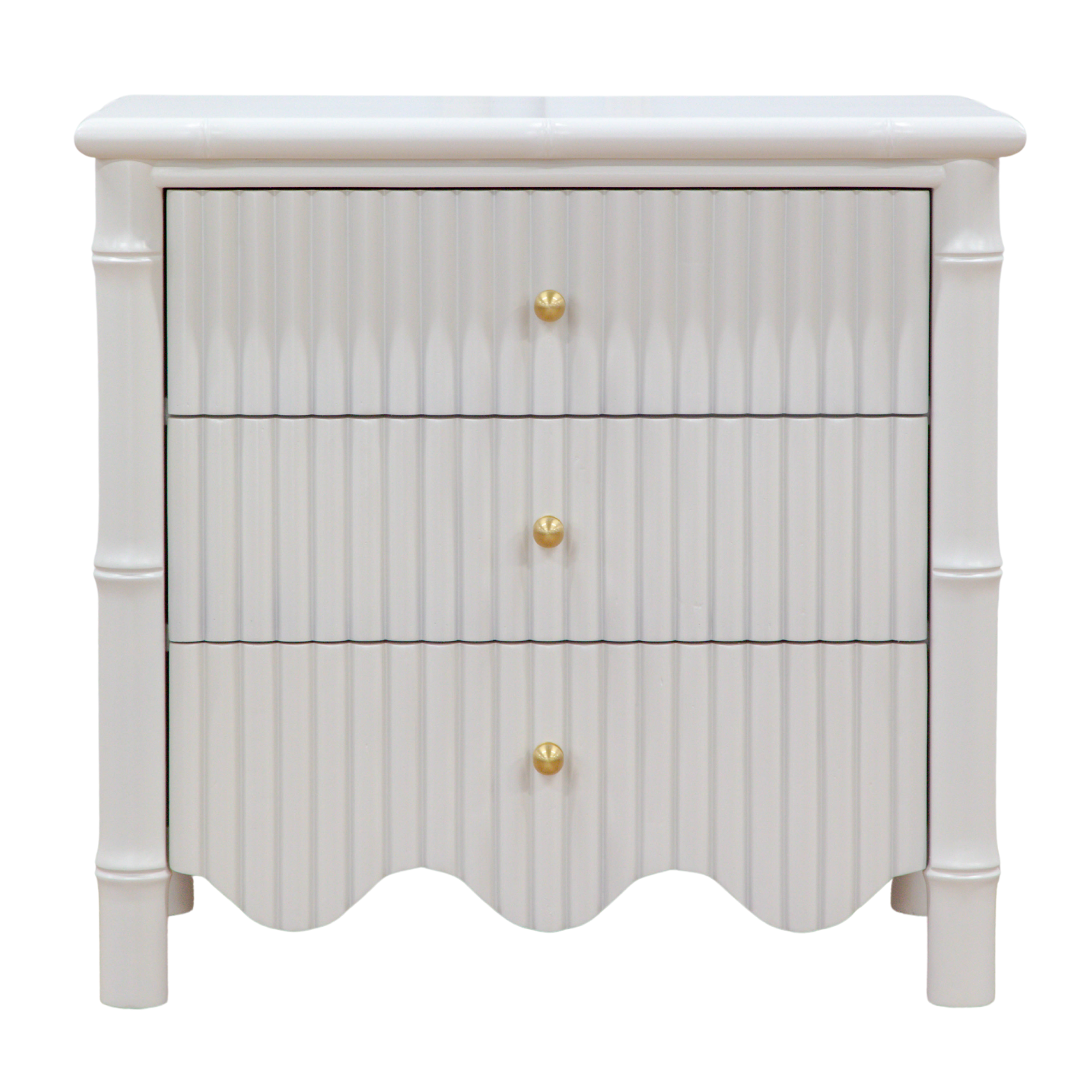 Drew's Rattan Nightstand - Custom Color