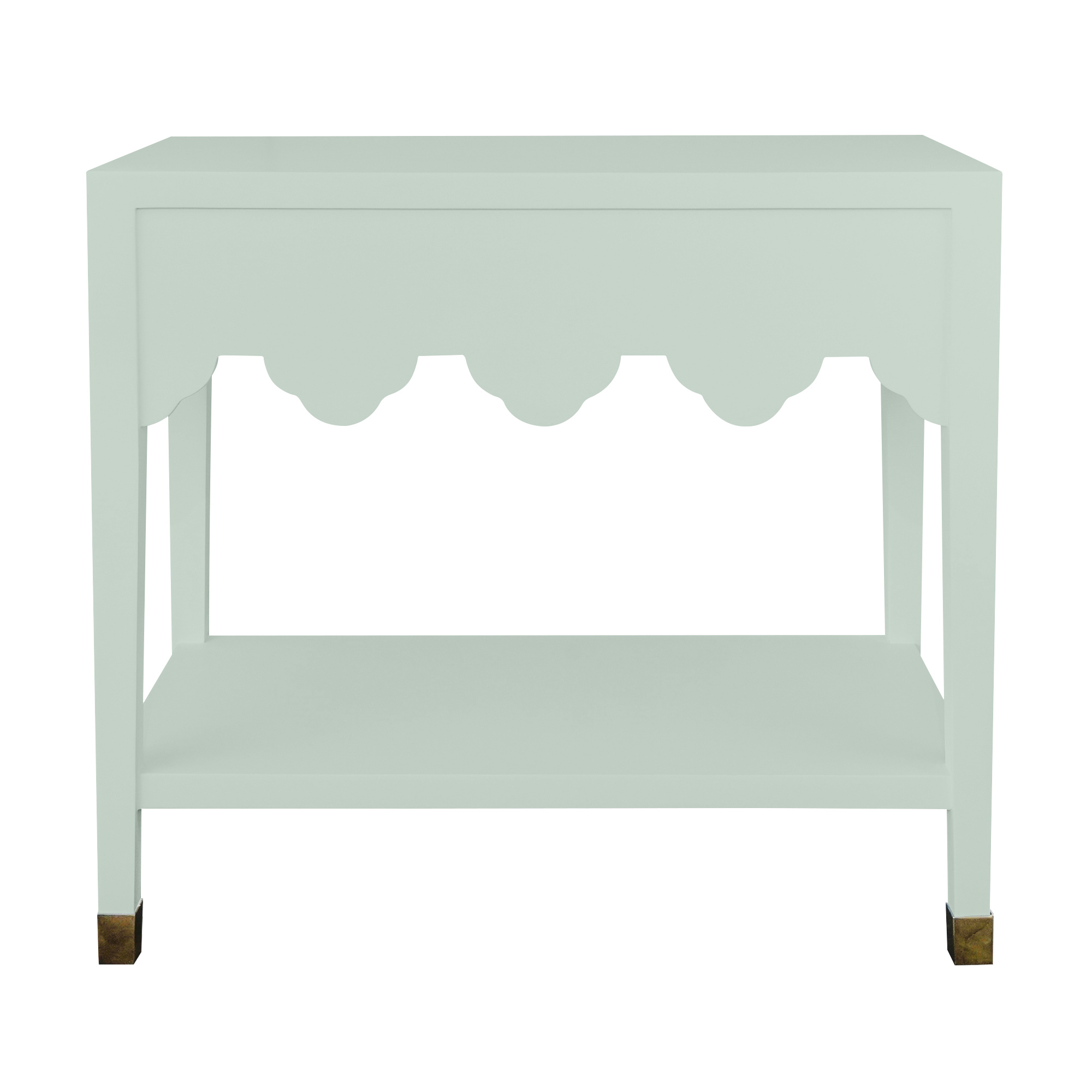 Hope Scalloped Side Table