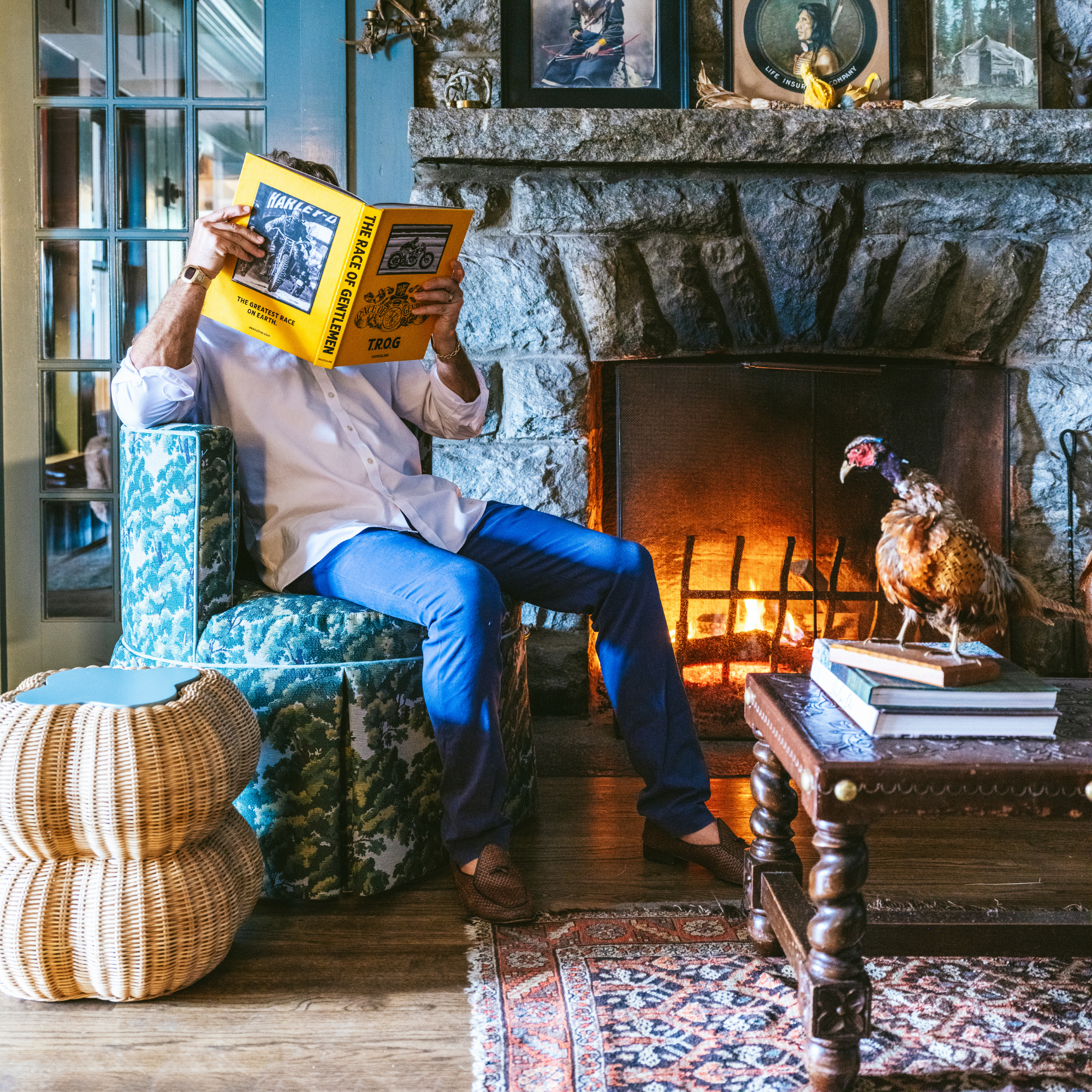 King Barrel Back Lounge Chair - Large