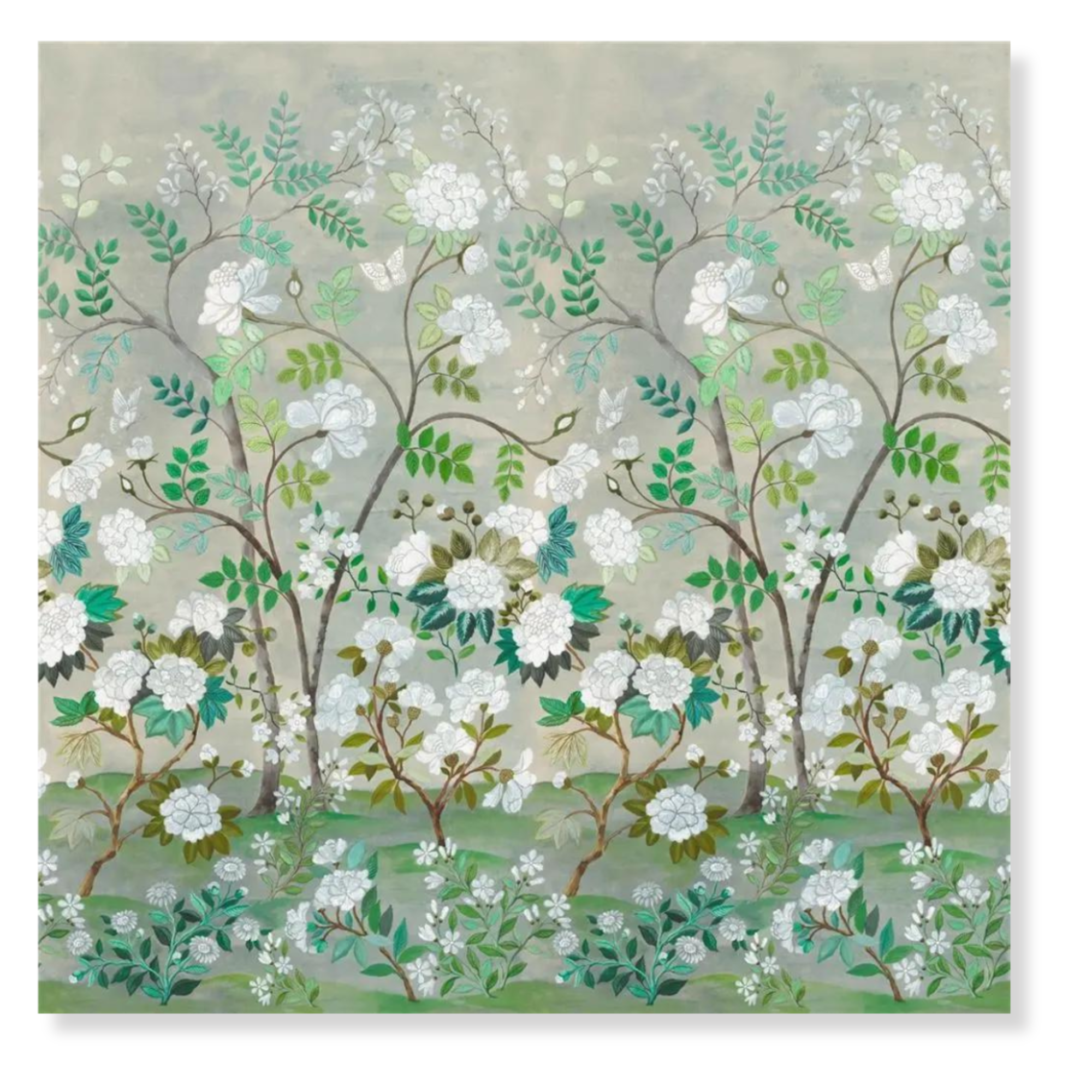 Fleur Oriental Wallpaper