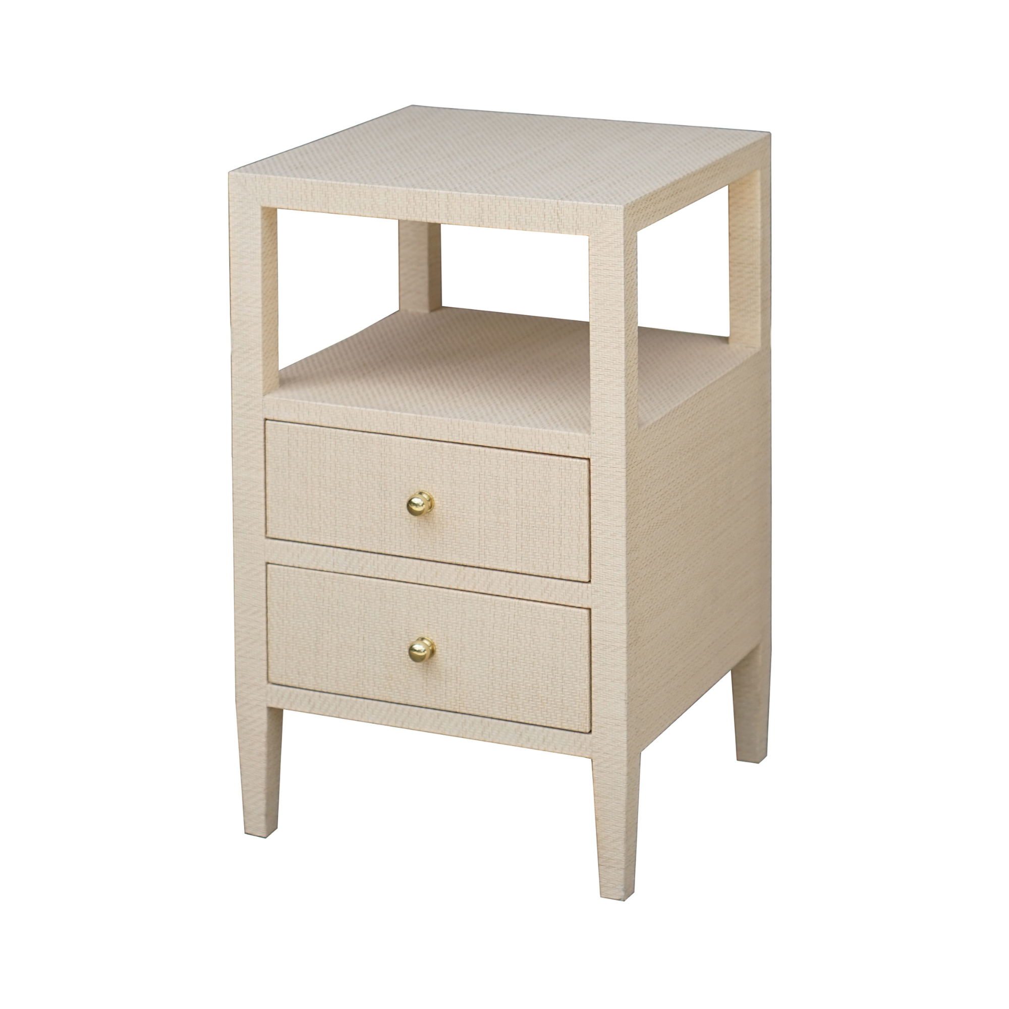 Cape Grasscloth Side Table