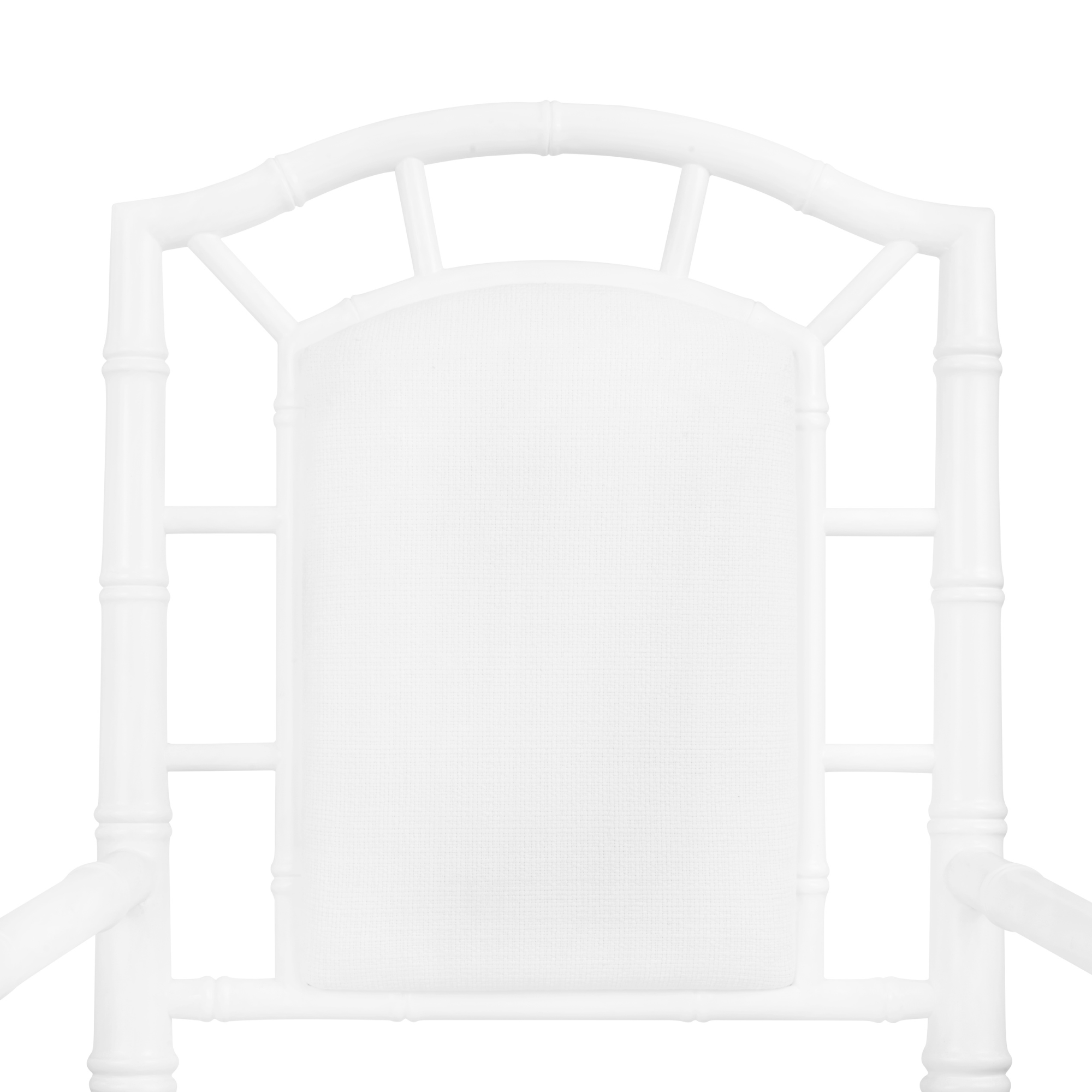 Delia White Armchair