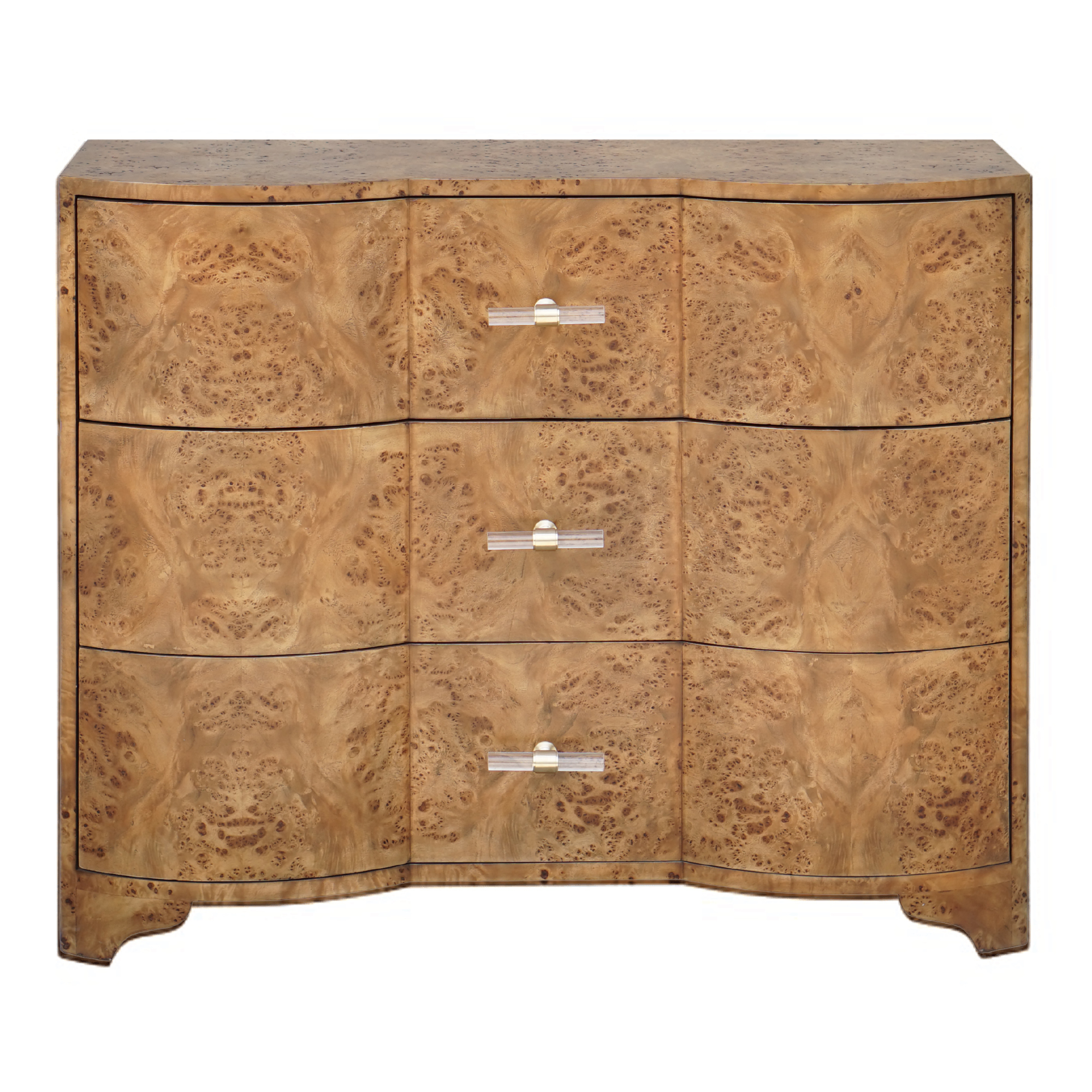 Penny Dark Burlwood Chest