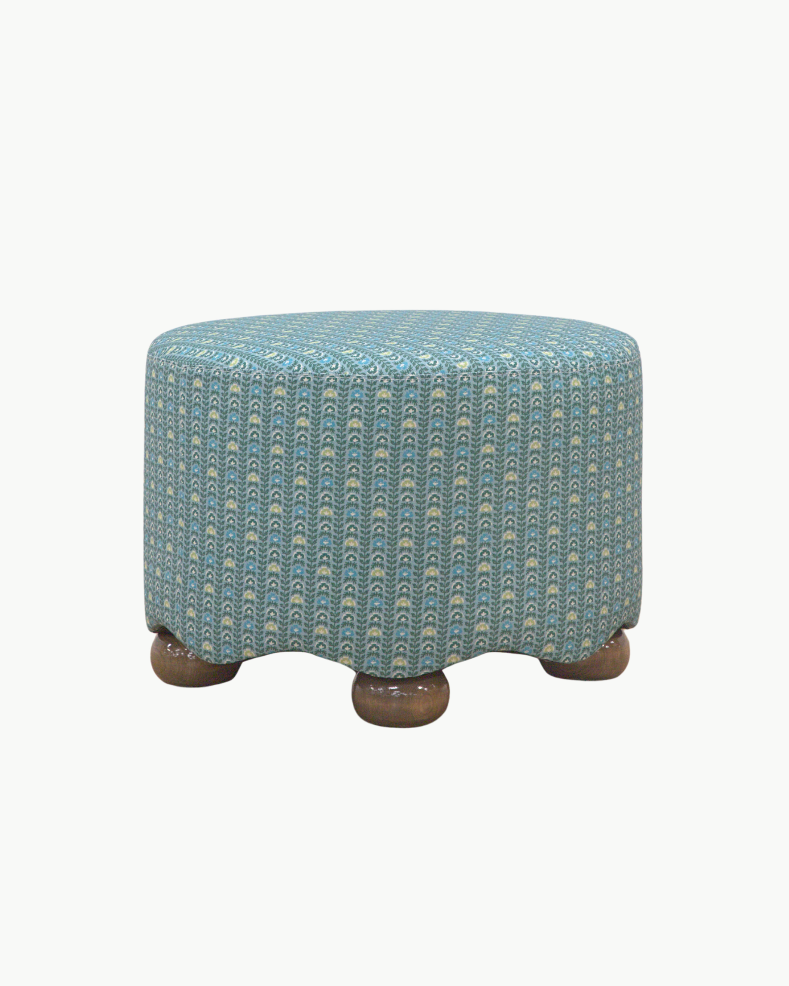 Gigi Wavy Stool - Round
