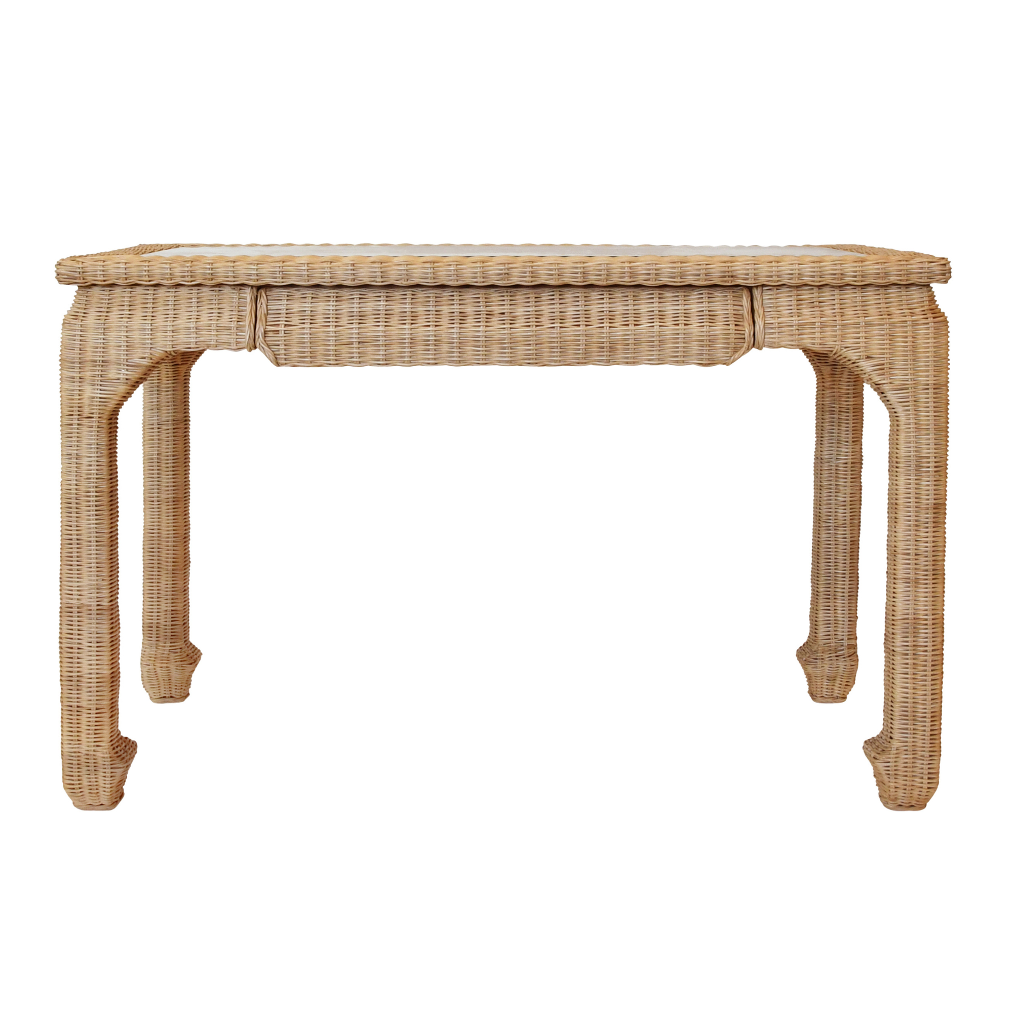 Newton Wicker Desk