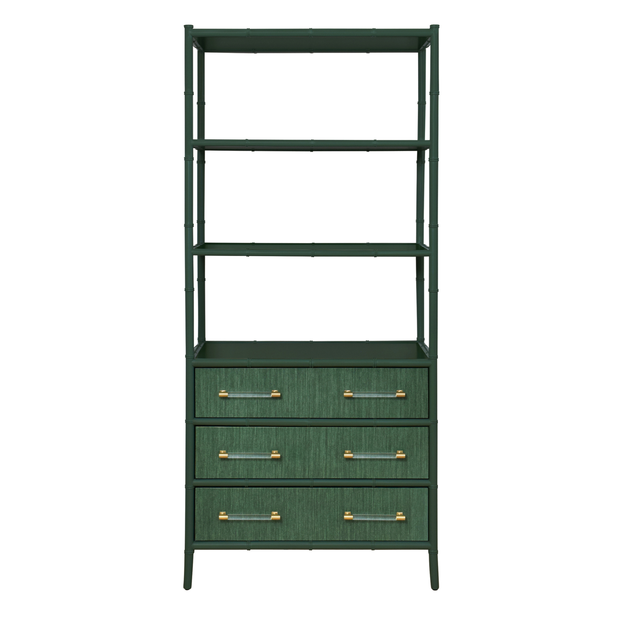 Cielo Grasscloth Etagere