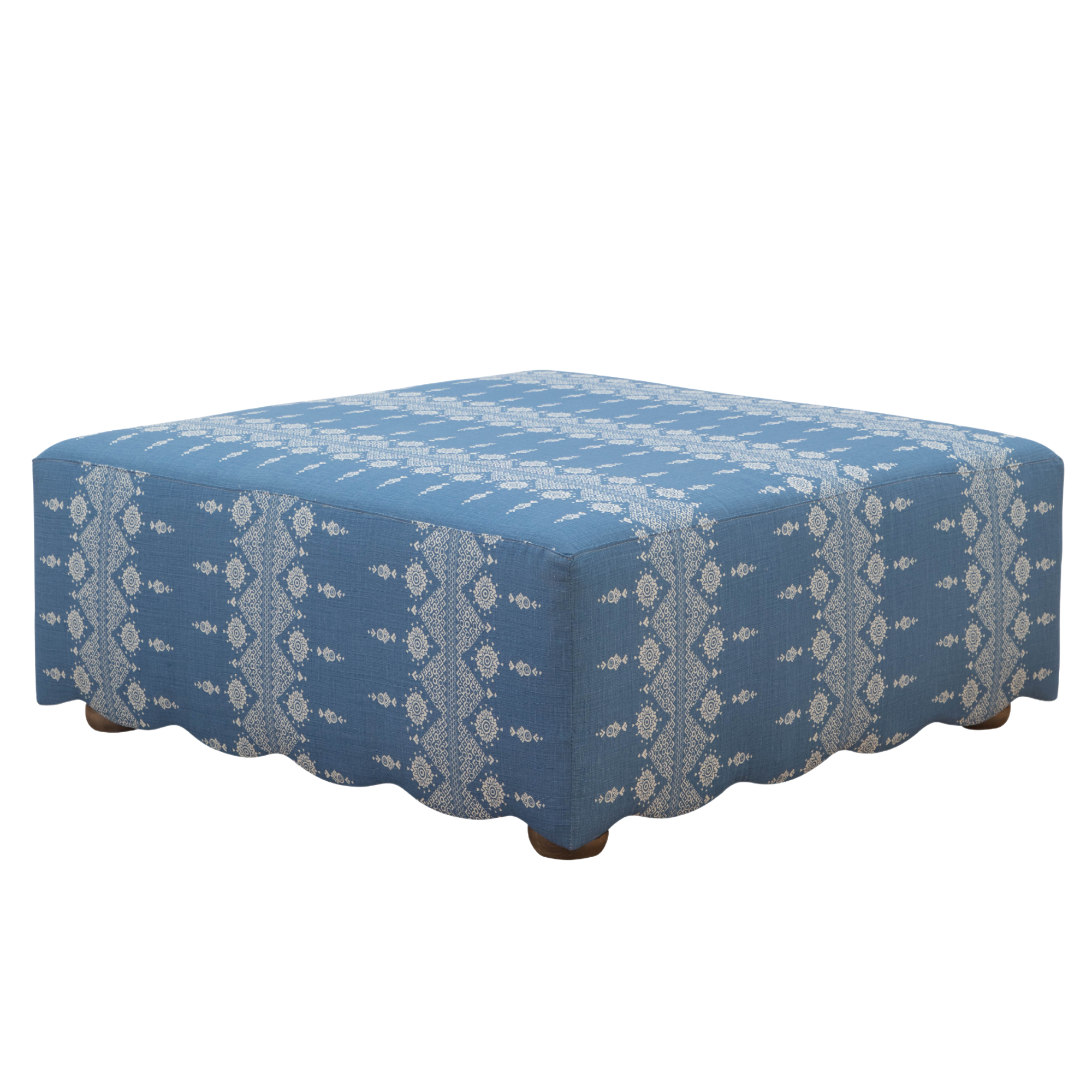 Gigi Wavy Ottoman - Square