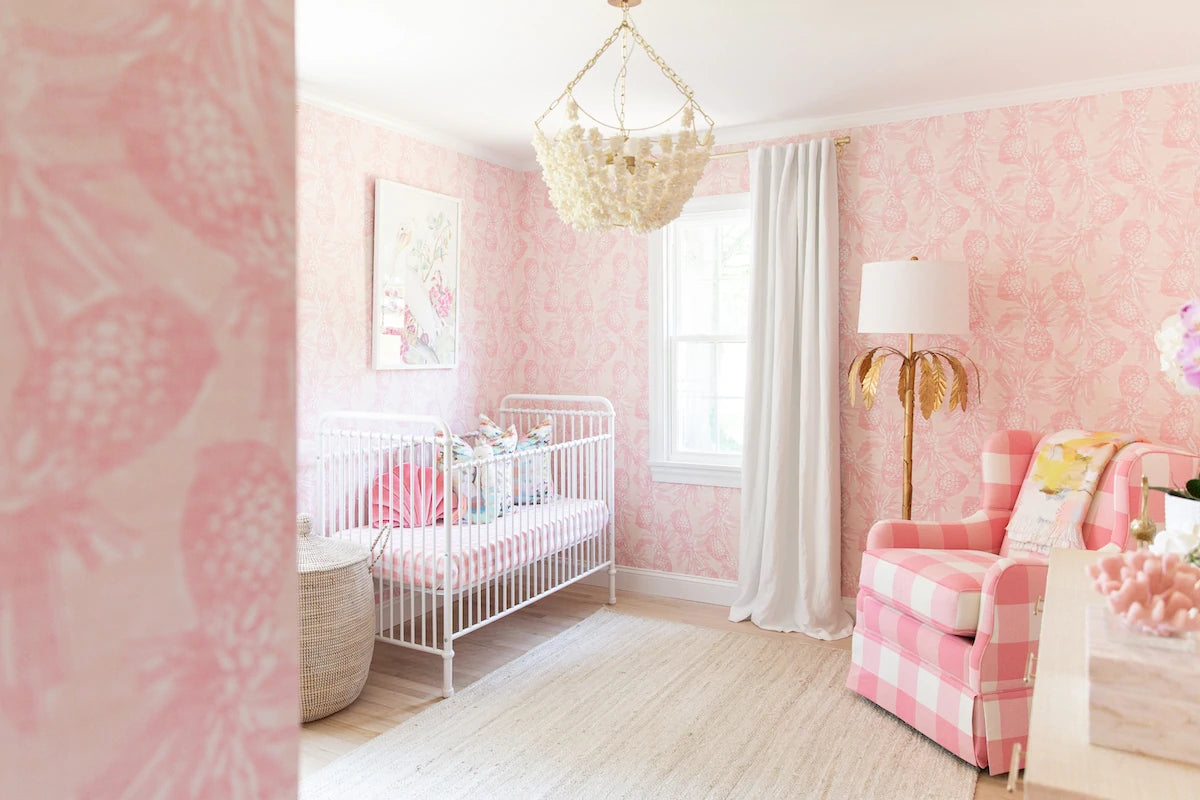 A Stunning Pink & White Nursery Reveal – Society Social