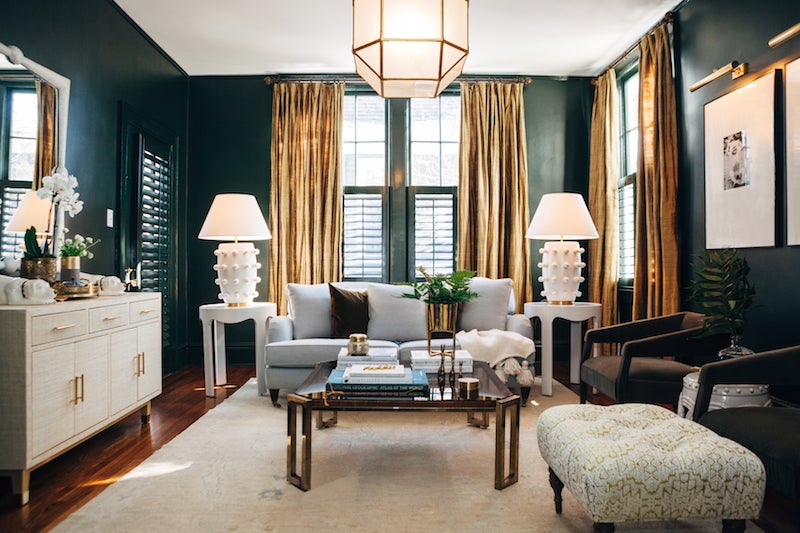 A Peek Into Designer Meredith's Elegant Living Room Refresh Featuring ...