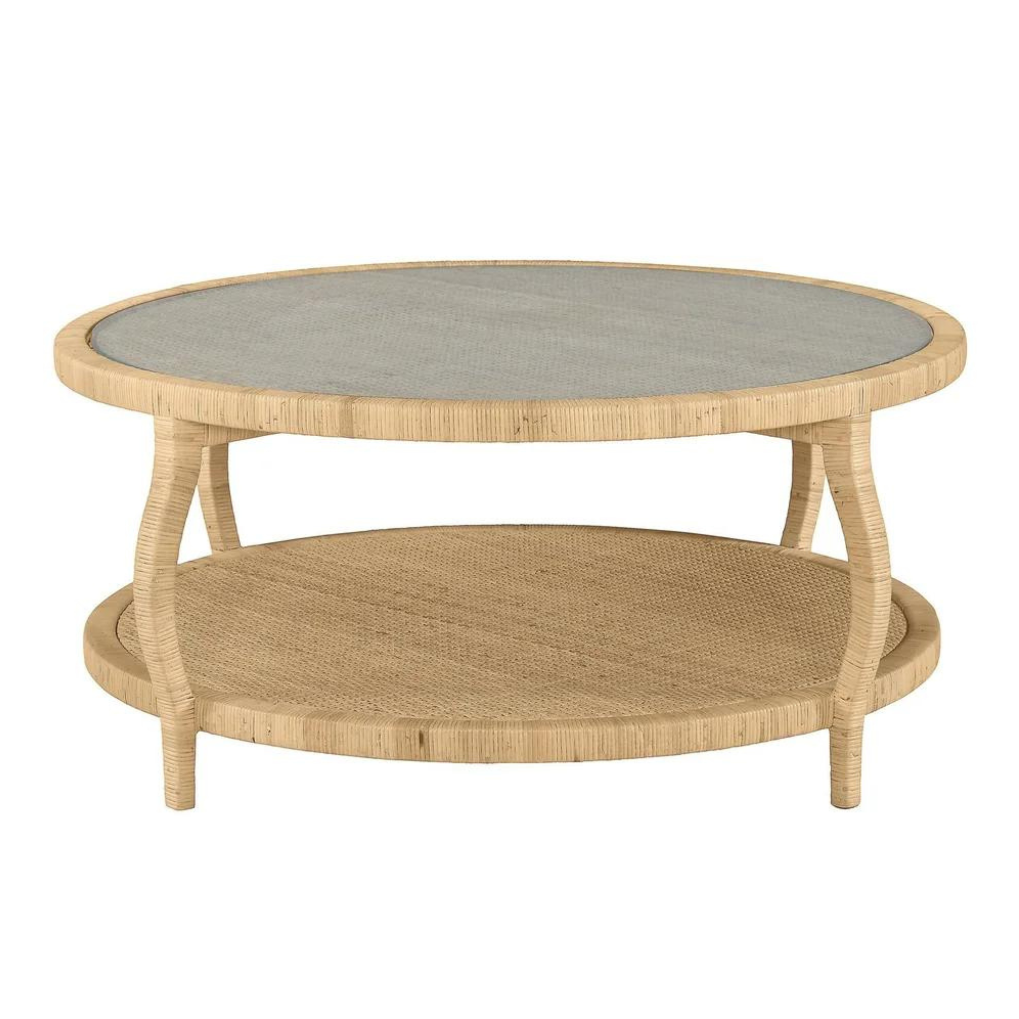 Lowndes Rattan Coffee Table