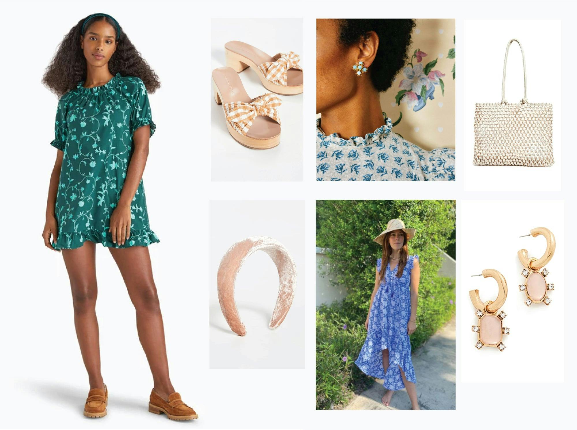 Evergreen Entertaining Accessories & Outfits to Match!