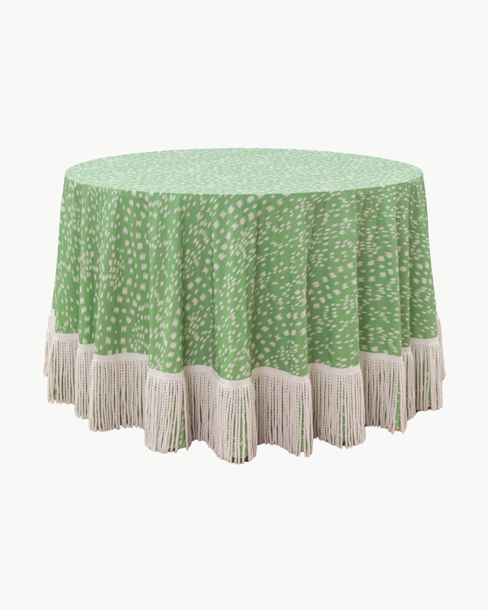 Custom 48" Bullion Fringe Table Skirt