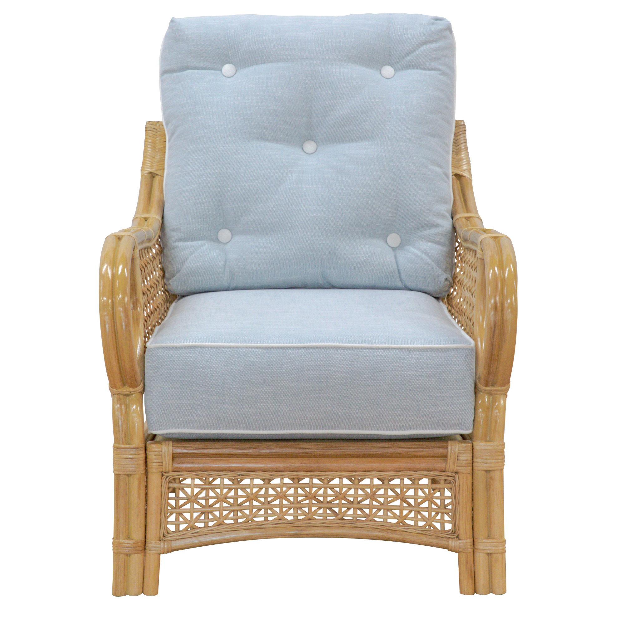 Nantucket Rattan Lounge Chair