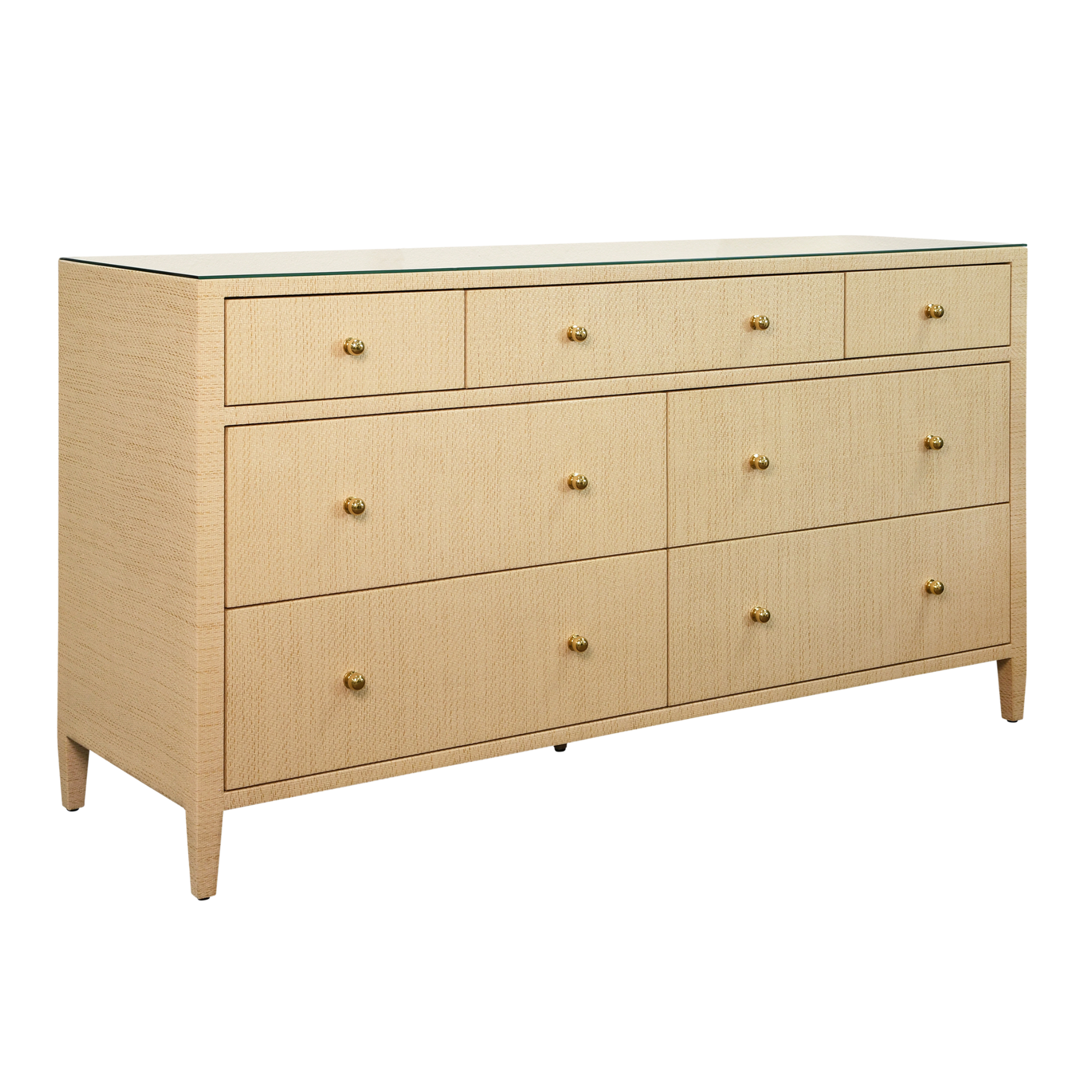 Cape Grasscloth Dresser