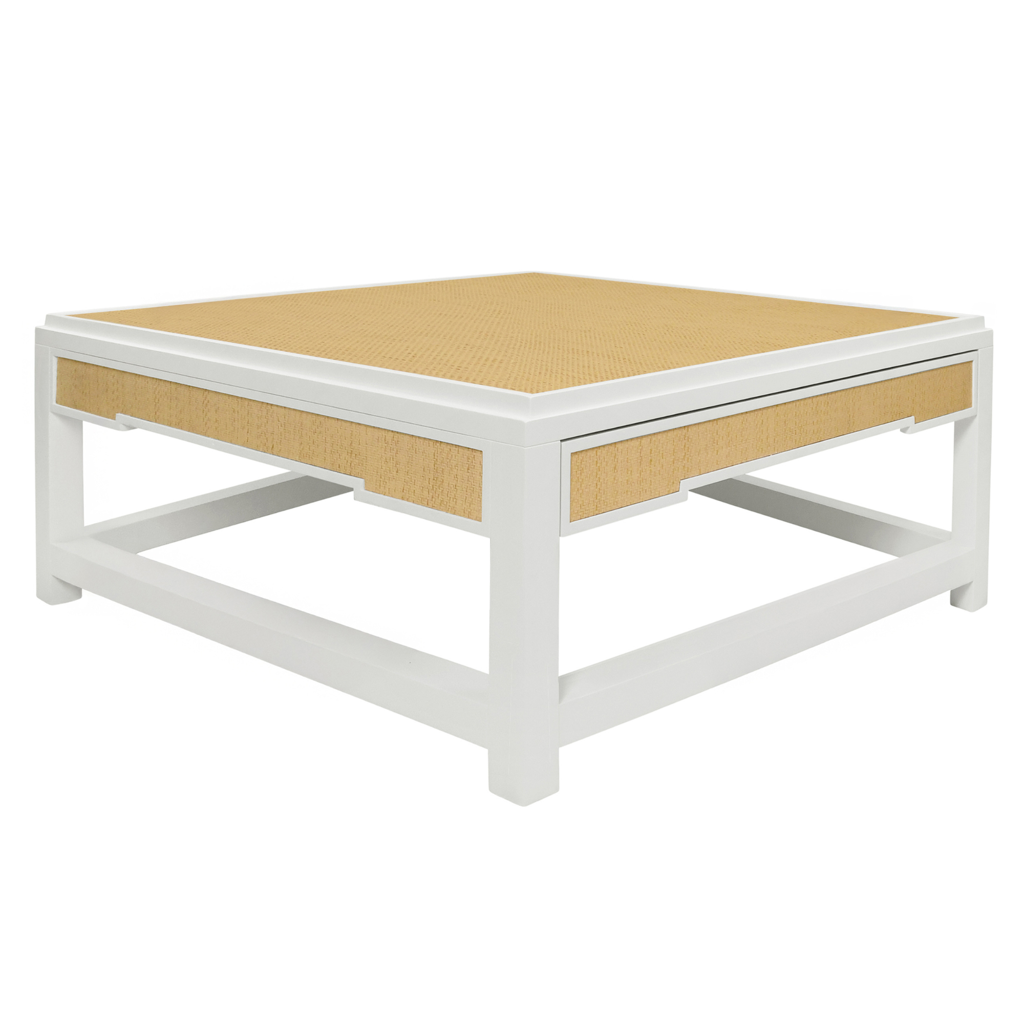Dunes Grasscloth Coffee Table