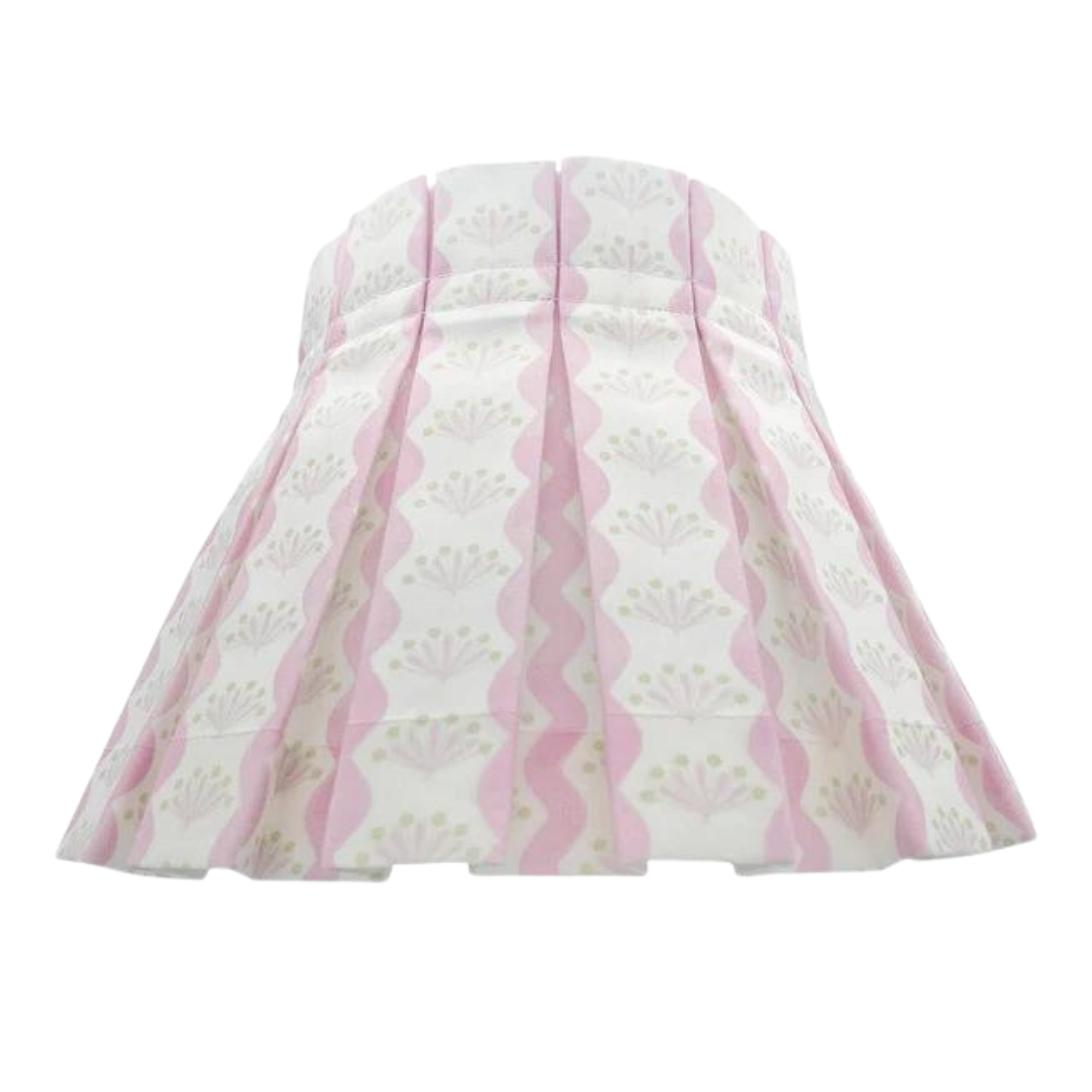 Baby Riviera Classic Box Pleat Lampshade in Pink