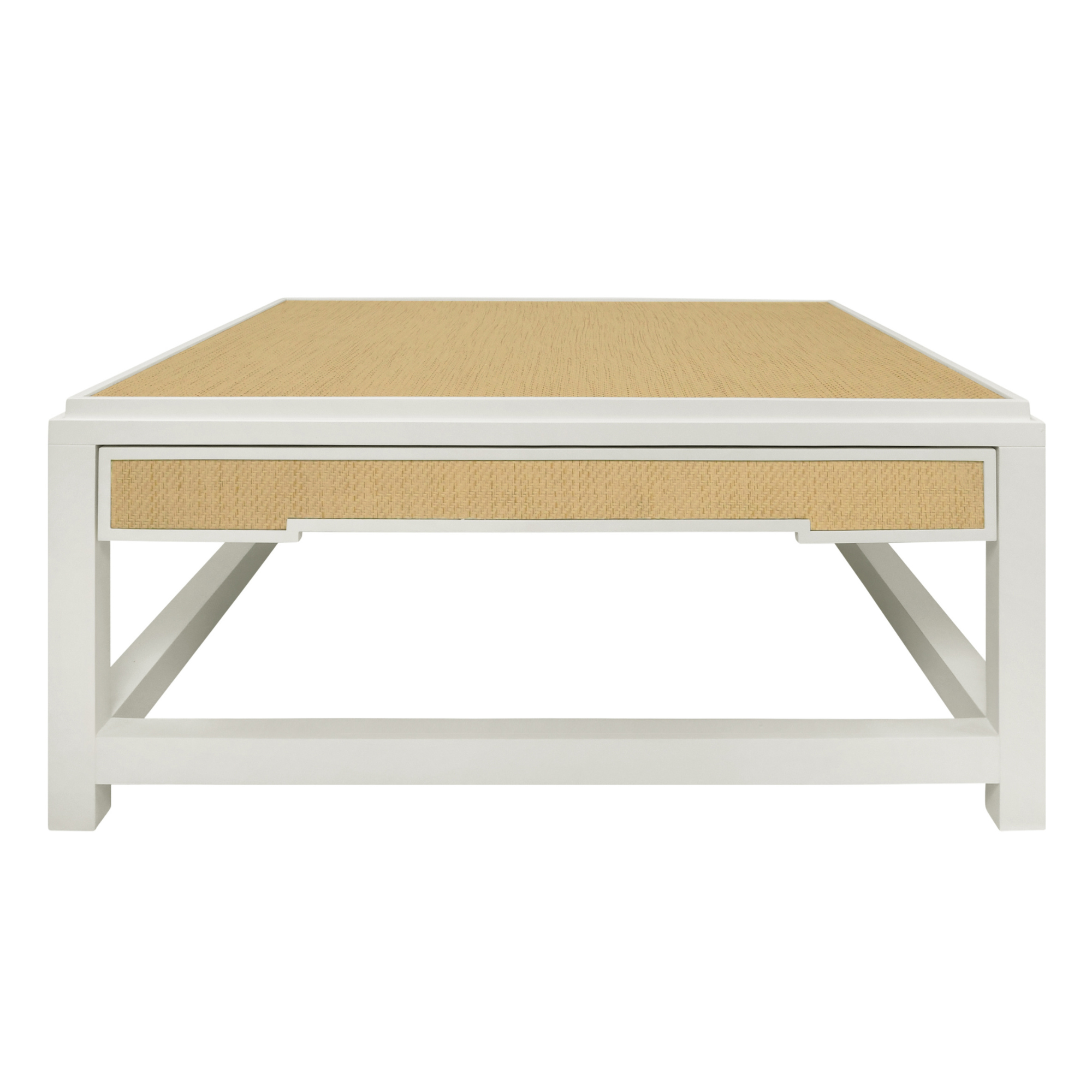 Dunes Grasscloth Coffee Table
