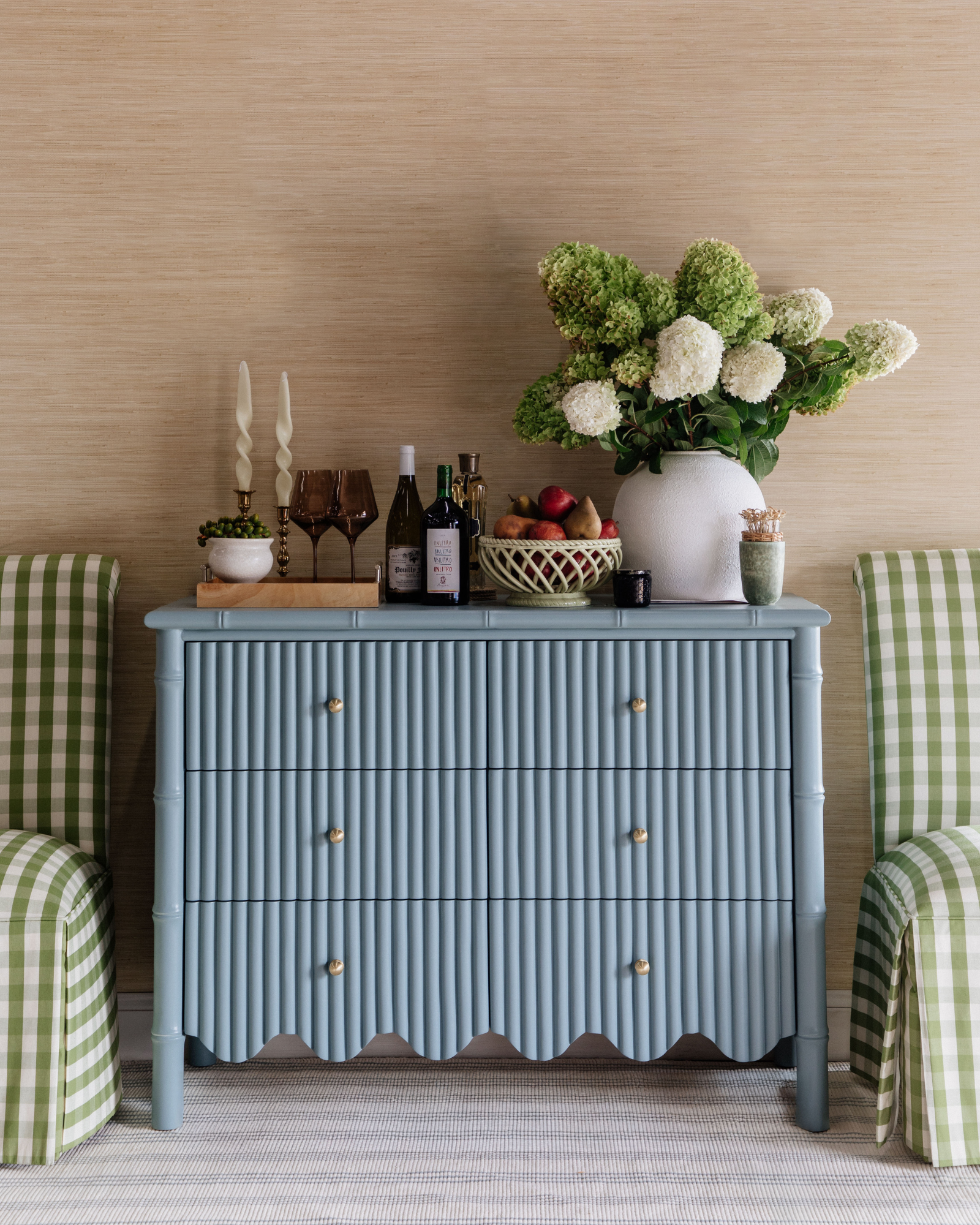 Drew's Rattan Dresser 48" - Custom Color