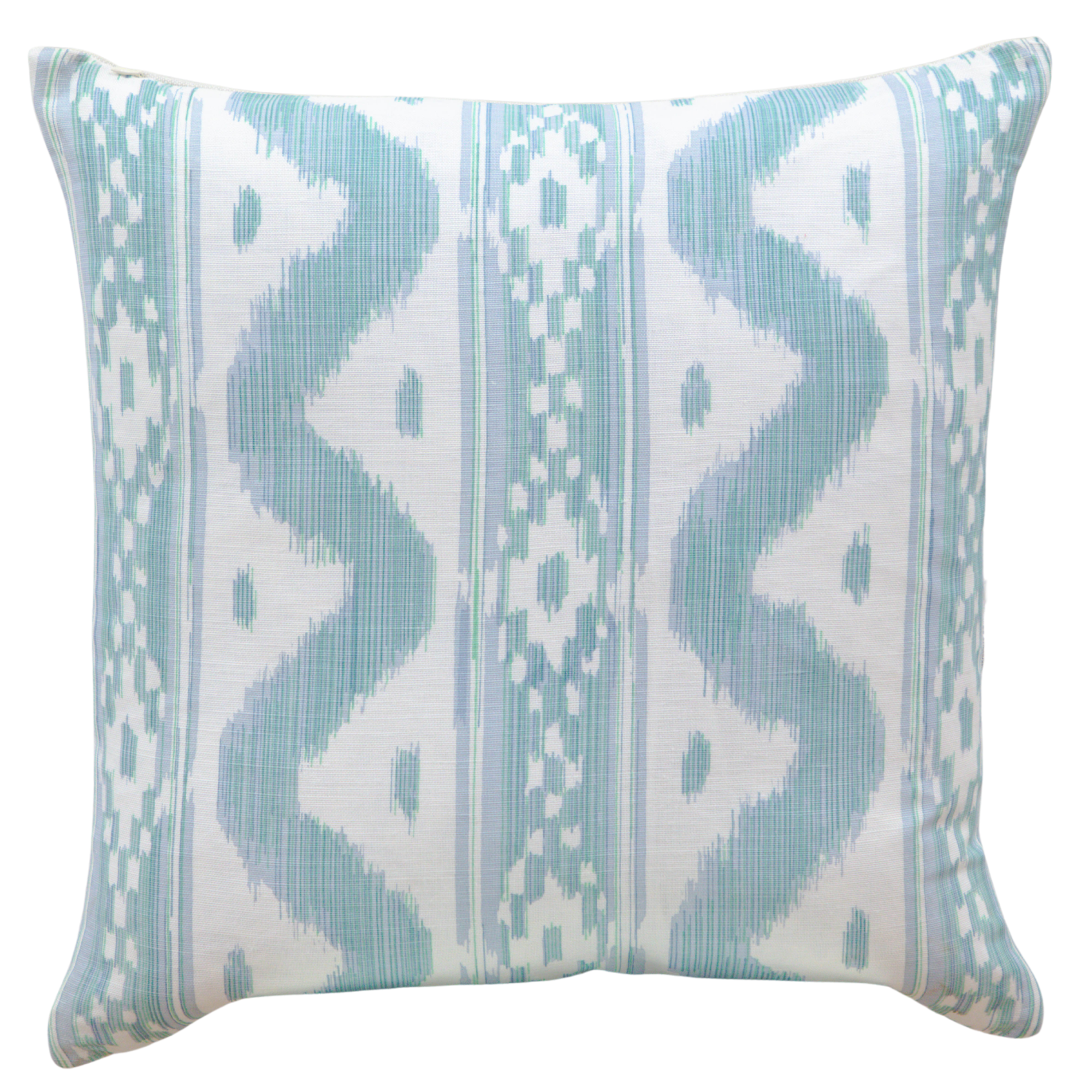 22" x 22" Bali Hai in Aqua Pillow