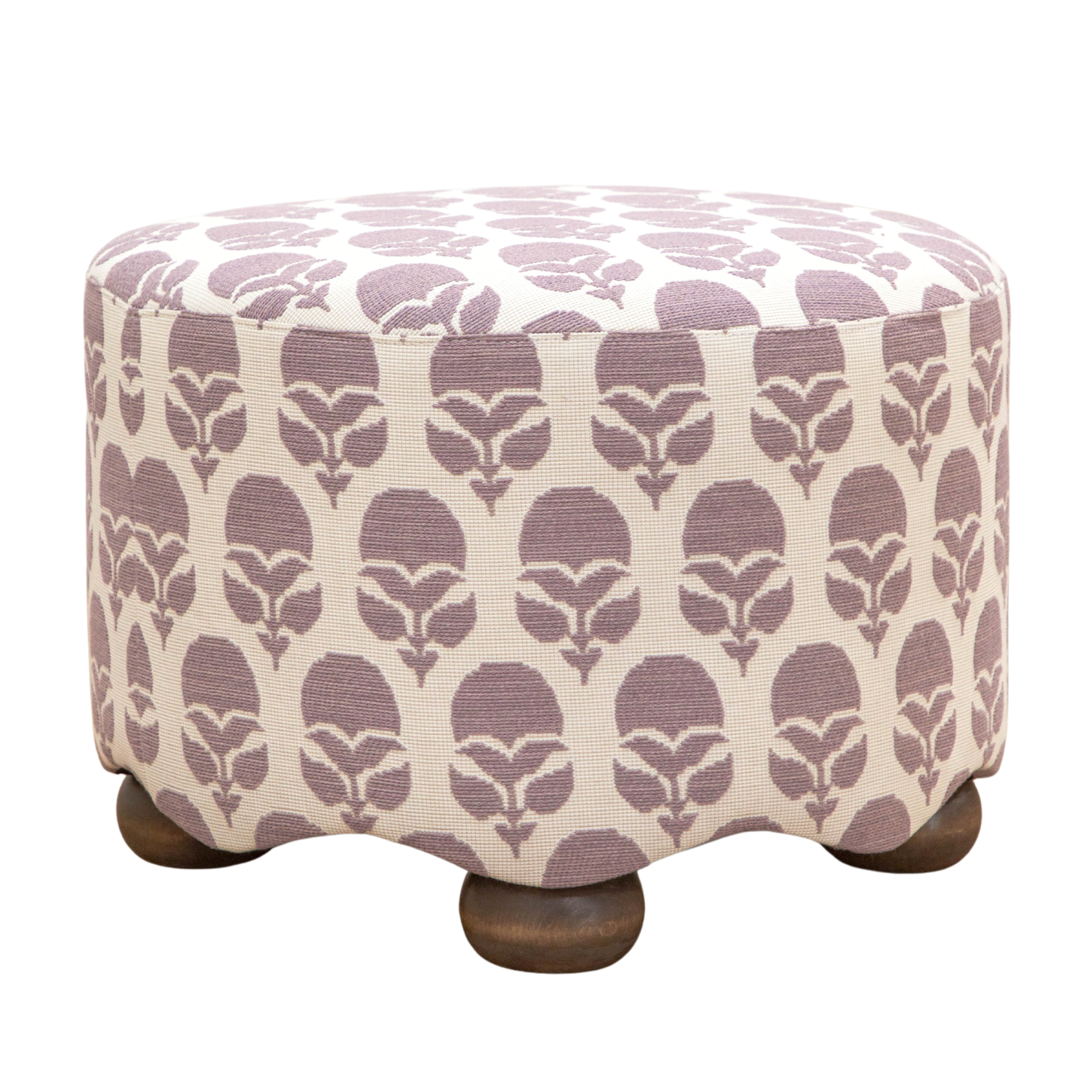 Gigi Wavy Stool - Round
