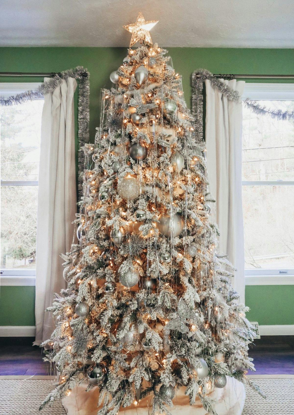 Holiday Home Tour: A Fa-La-La Flocked Christmas With Laura Solensky