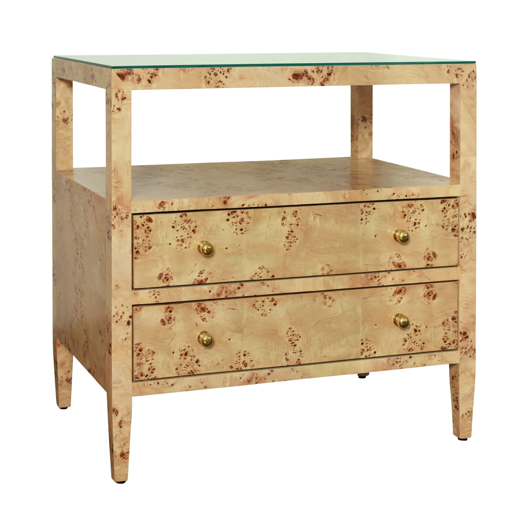 Cape Burlwood Side Table - Large